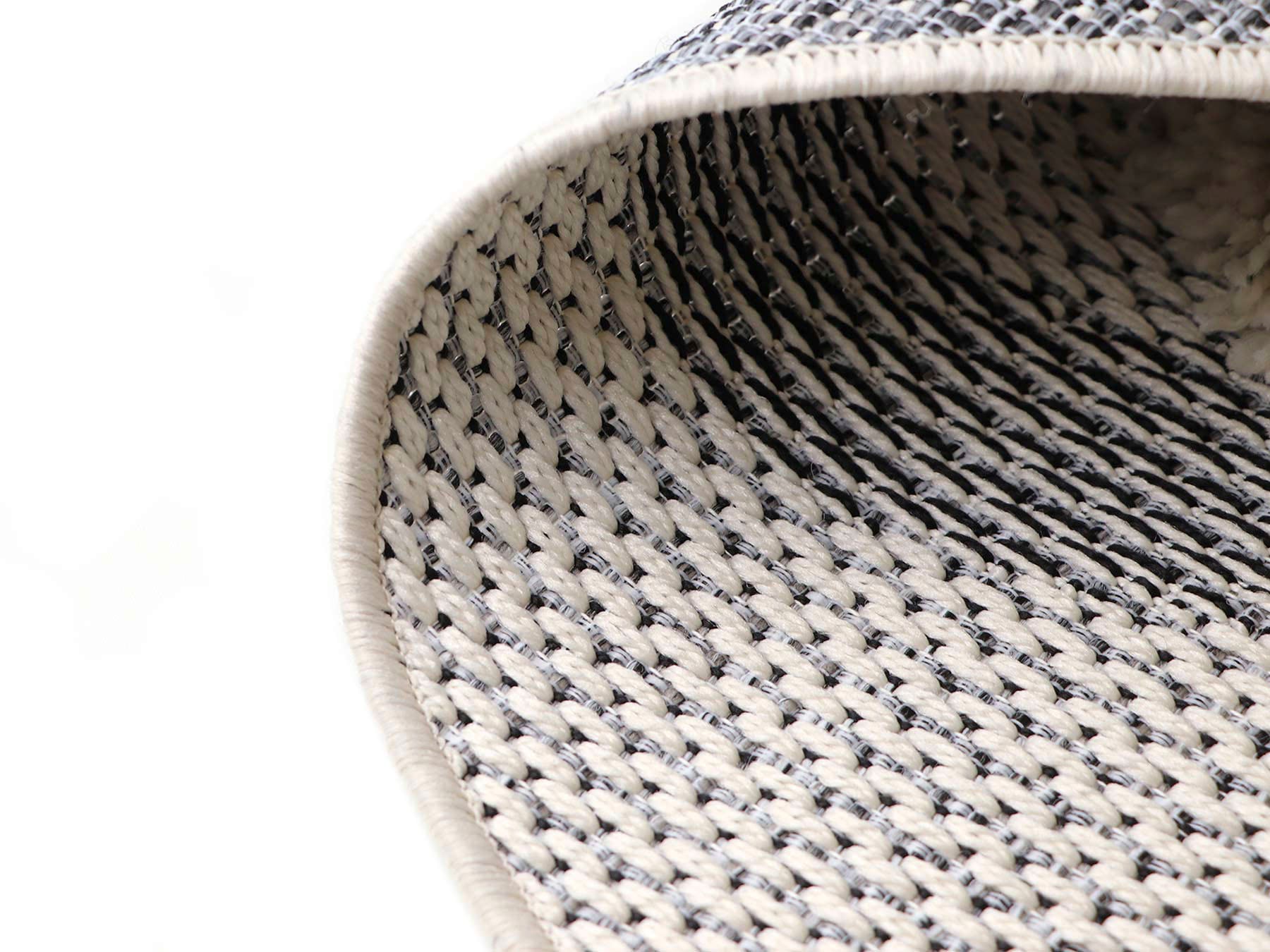 Primaflor-Ideen in Textil Kinderteppich »NAVAJO - Panda«, rund, 35 mm Höhe, Hoch-Tief-Effekt, Motiv Panda, Kinderzimmer