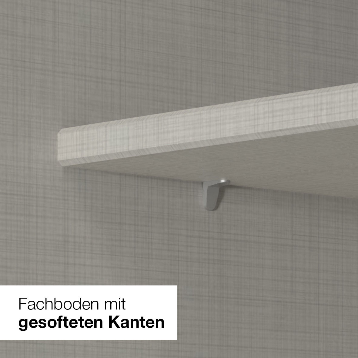 Wimex Drehtürenschrank »Mugano, 135 oder 180cm breit, 208 oder 236cm hoch, Made in Germany«, (mit langen oder kurzen Griffen aus Metall), wahlweise mit oder ohne Spiegel, mit Schubladen