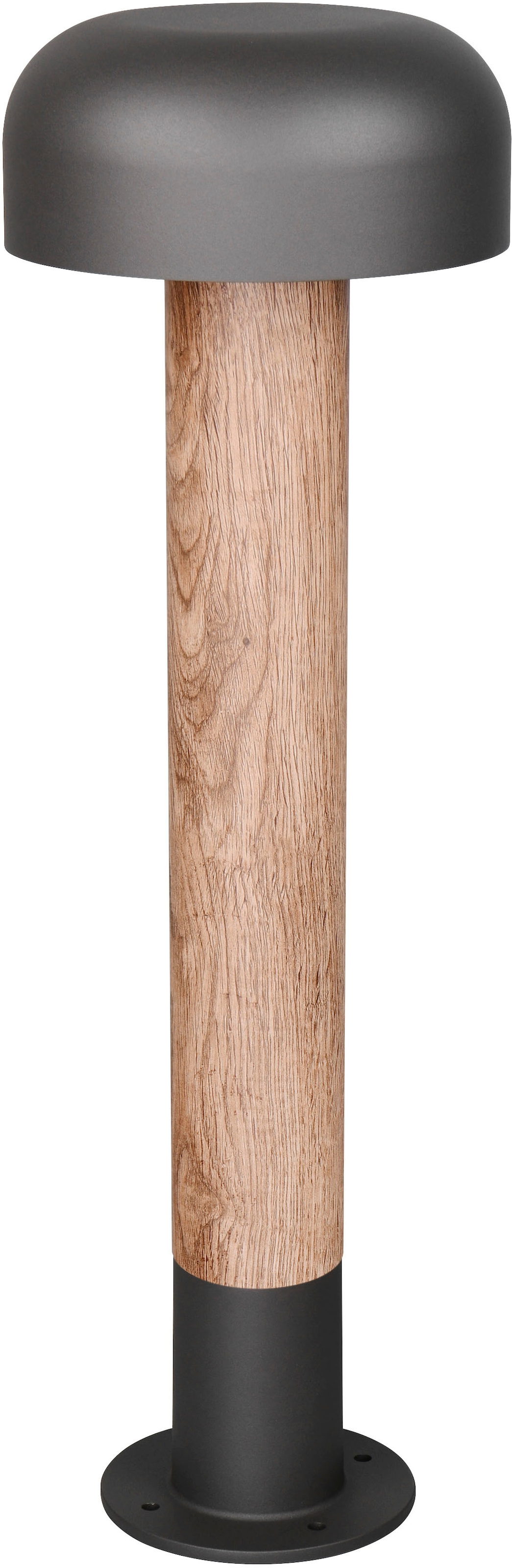 TRIO Leuchten Außen-Stehlampe »FRASER, Outdoor Stehleuchte Höhe 54cm, exkl 1x E27 max 10W, IP54« E27 1 Stk. warmweiß - kaltweiß Wegeleuchte Garten Terrasse, Ø 19cm Höhe 54cm, Leuchtmittel wechselbar