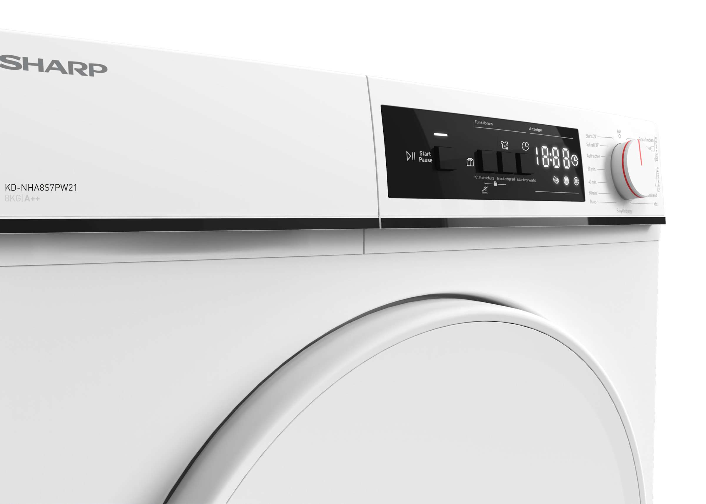 Sharp Waschtrockner »KD-NHA8S7PW21-DE«