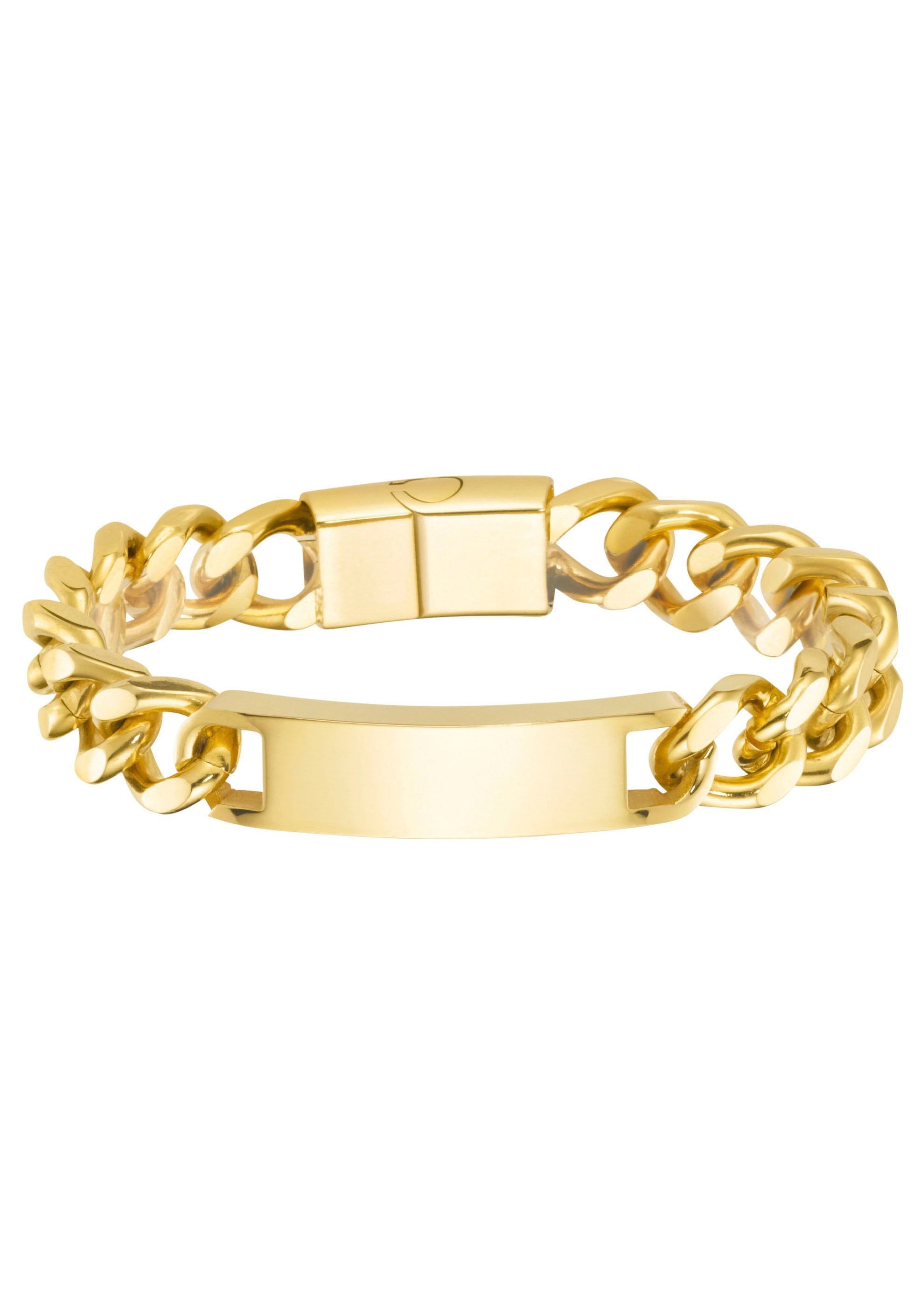 Firetti ID Armband »Schmuck Geschenk, Panzerkettengliederung, ca. 11,5 mm breit«