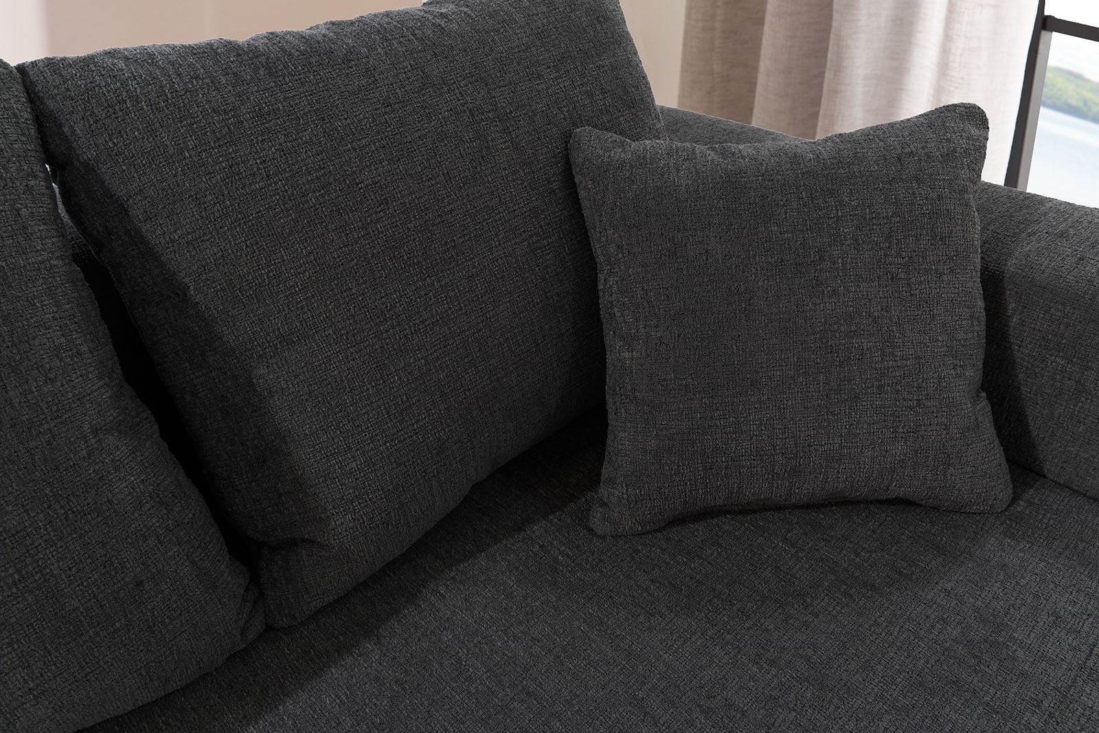 Jockenhöfer Gruppe Ecksofa »Elmau, L-Form, Breite 235cm«, inkl. Bettfunktion, Bettkasten, Ottomane links/rechts montierbar