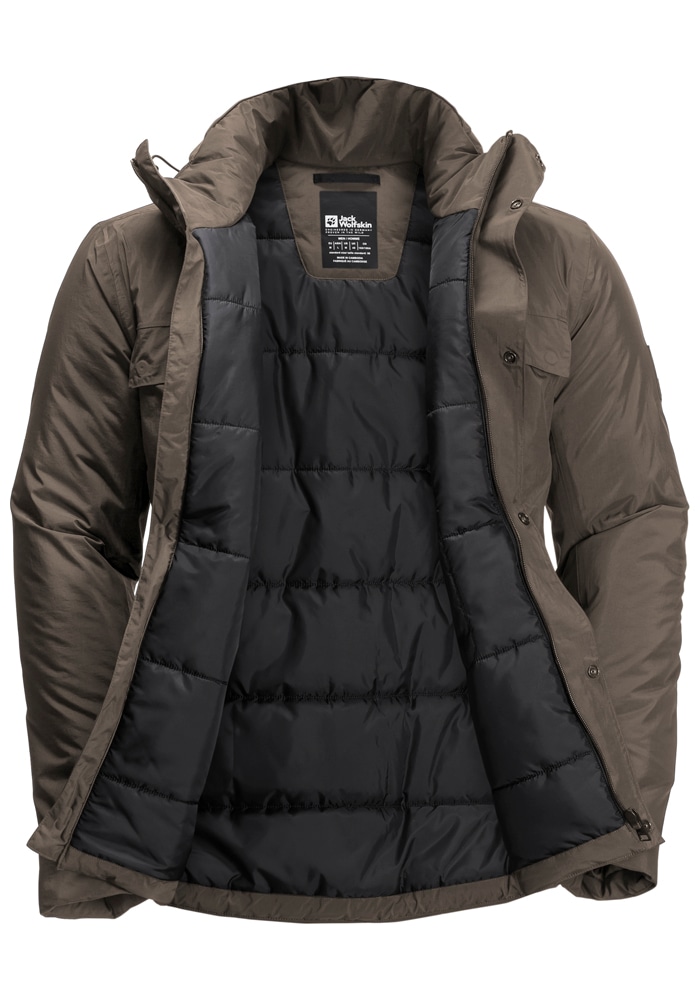 Jack Wolfskin Winterjacke »TEXTOR UTILITY JKT M«, mit Kapuze