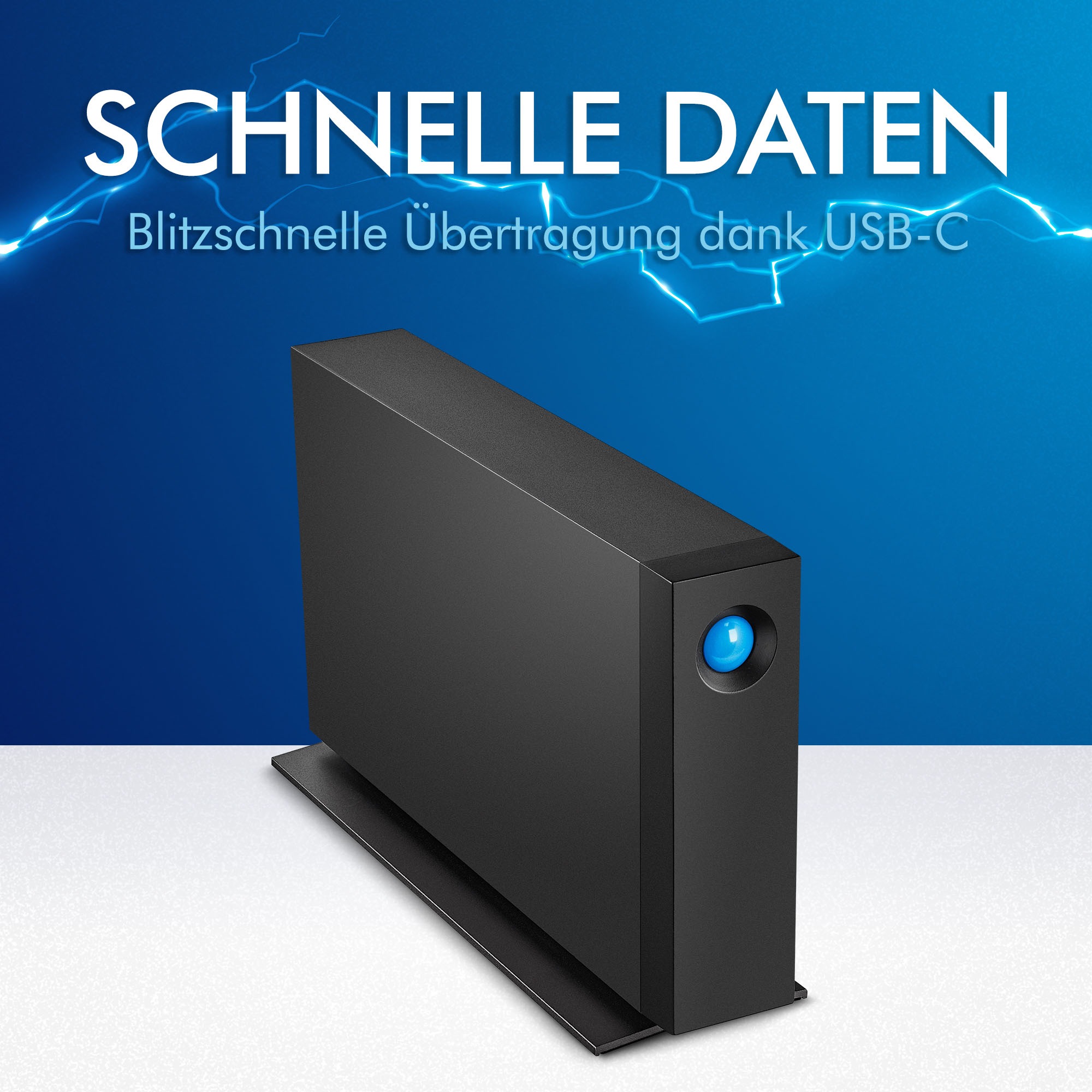 LaCie externe HDD-Festplatte »d2 Professional« 16 TB Anschluss USB-C