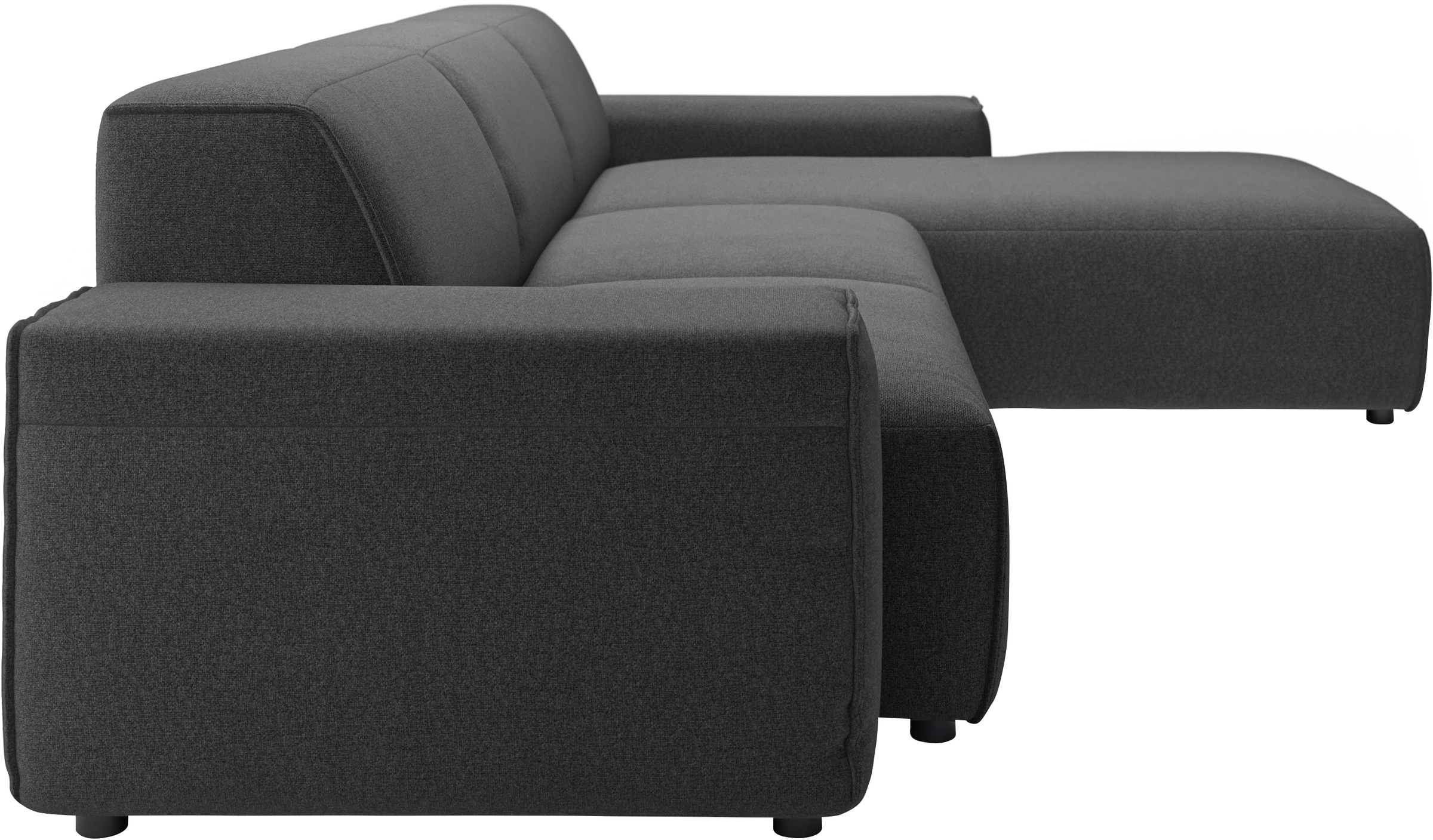 andas Ecksofa »Glimminge auch in Breitcord, Feincord, Bouclé + Easy care-Bezug«, L-Form, Breite 294, Zierkissen