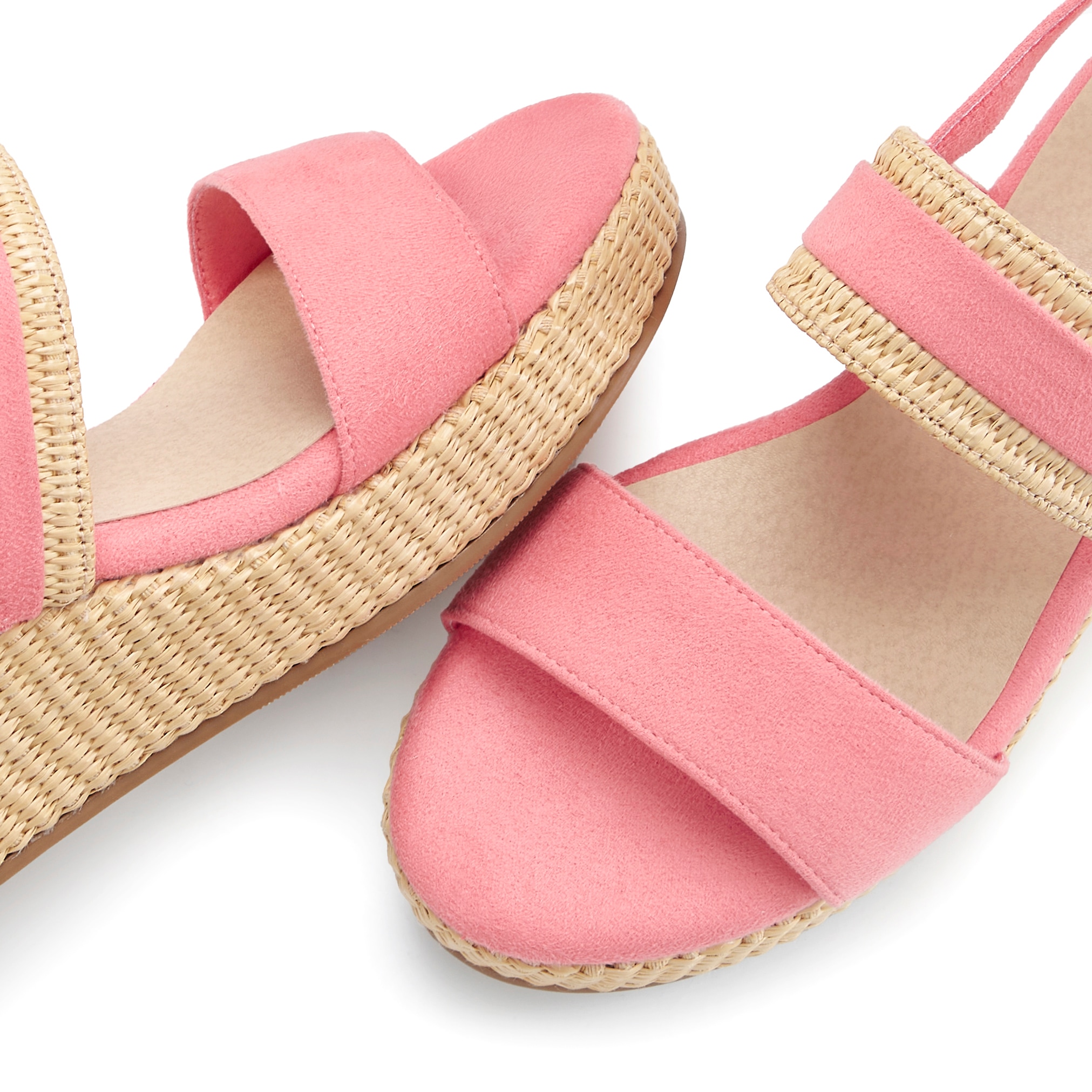 Beachtime Sandalette »Sommerschuh, Sandale, offener Schuh, Keilsandalette,«  mit Keilabsatz VEGAN