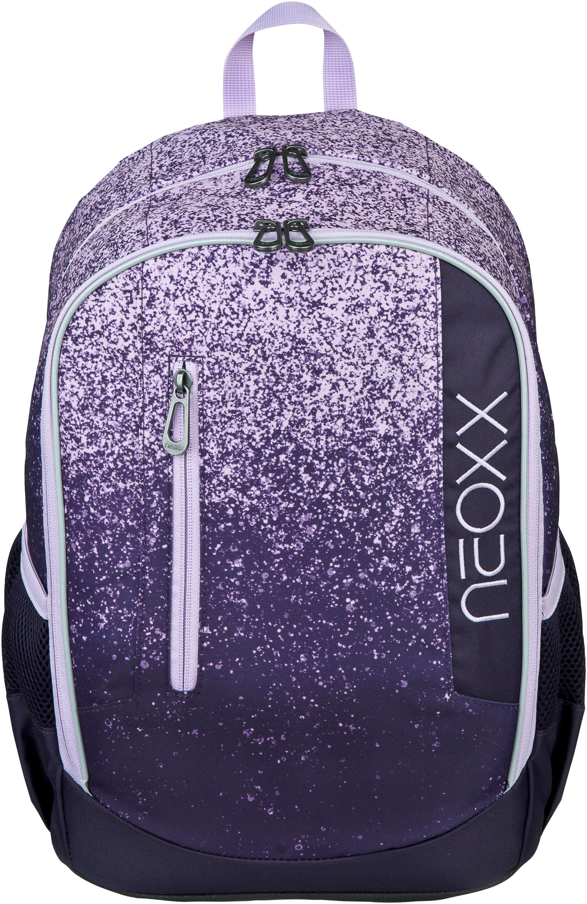 neoxx Schulrucksack »Flow, Glitterally perfect«, teilweise aus recyceltem Material