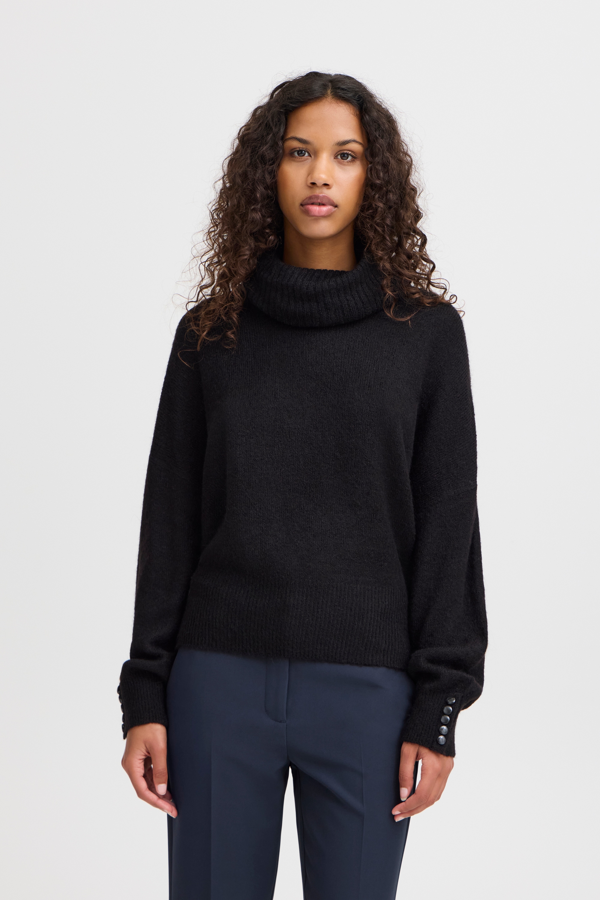 Ichi Strickpullover »Langarm IHKAMARA«