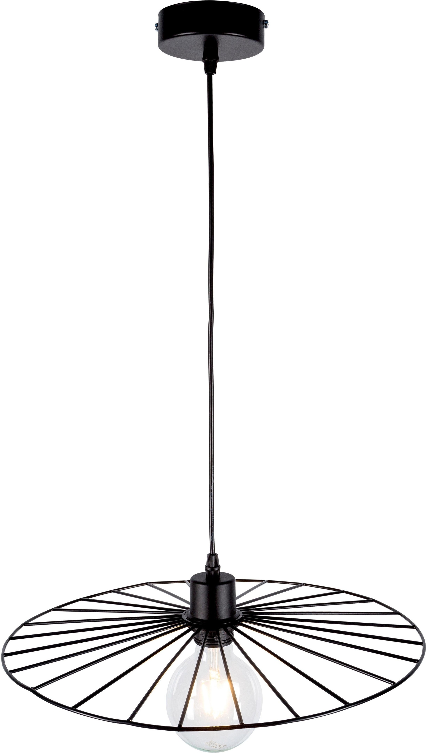 BRITOP LIGHTING Pendelleuchte »ANTONELLA«, E27, Hängeleuchte, Trendige Leuchte aus Metall, Passende LM E27, Kabel kürzbar, Made in EU