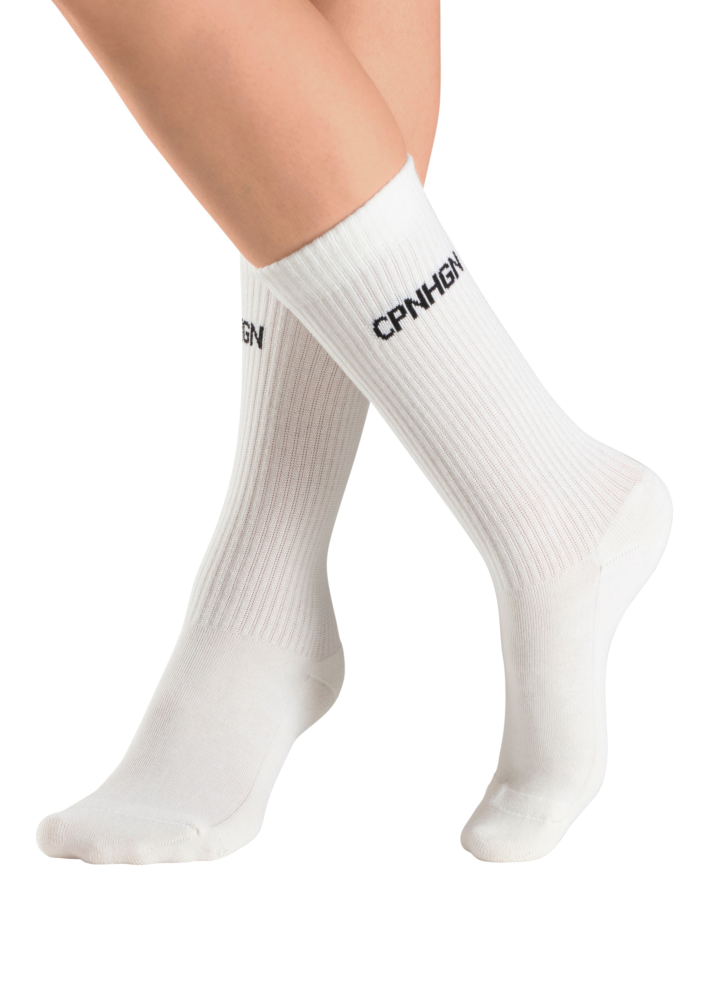 Copenhagen Studios Tennissocken, (Packung, 3 Paar), mit Halbfußfrottee
