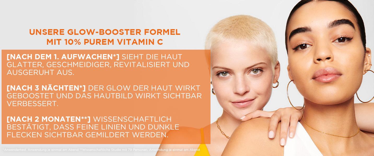 GARNIER Gesichtsserum »Garnier Vitamin Nachtserum« online C OTTO bei Booster Glow bestellen