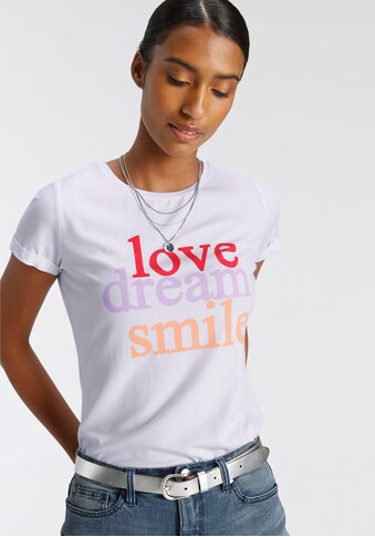 Tamaris T-Shirt, mit Fotoprint - NEUE KOLLEKTION kaufen