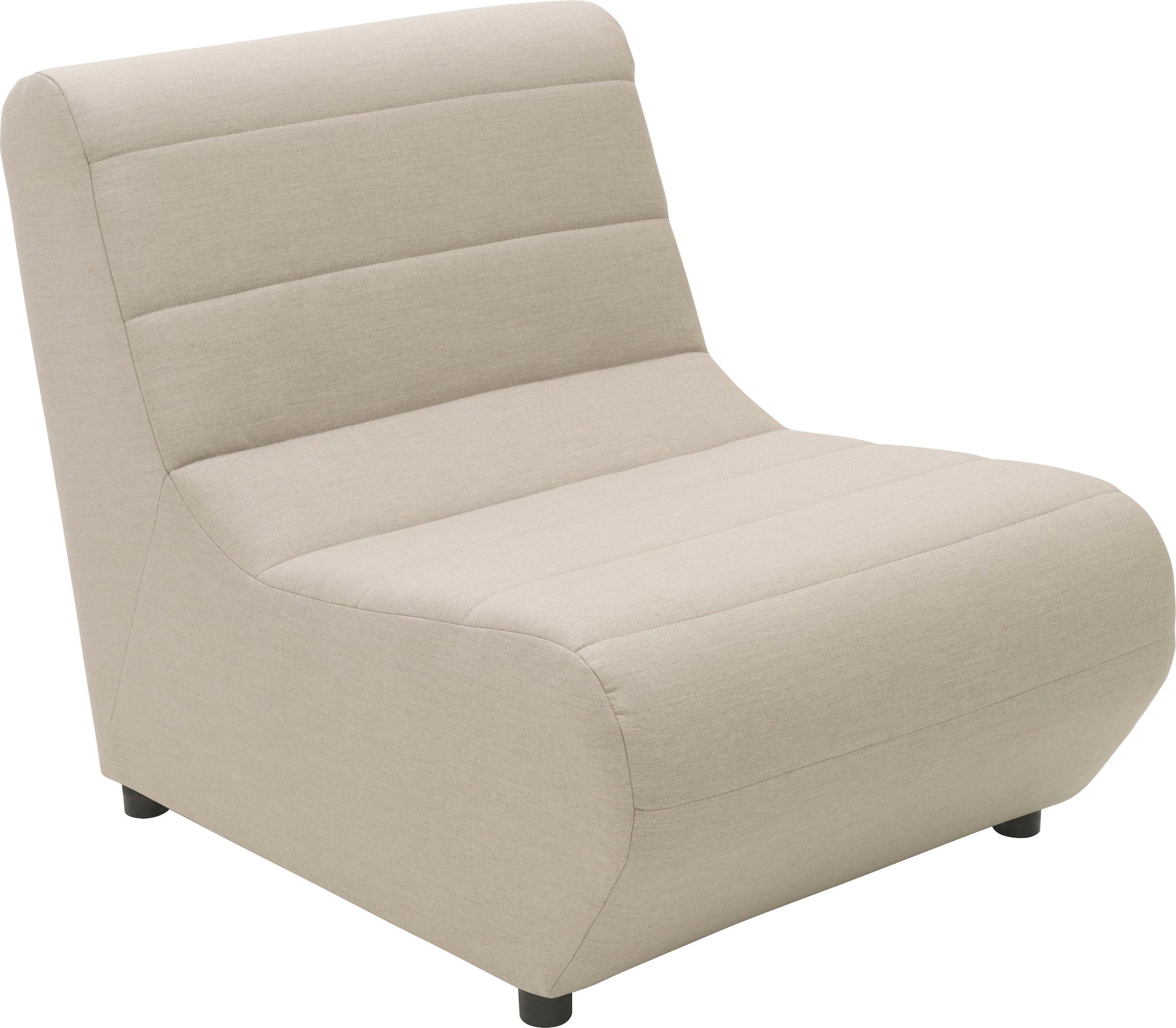 DOMO collection Sofaelement »Soleil, pflegeleichter und wetterfester Bezug« Outdoor, besonderes Design und Formgebung, individuell erweiterbar