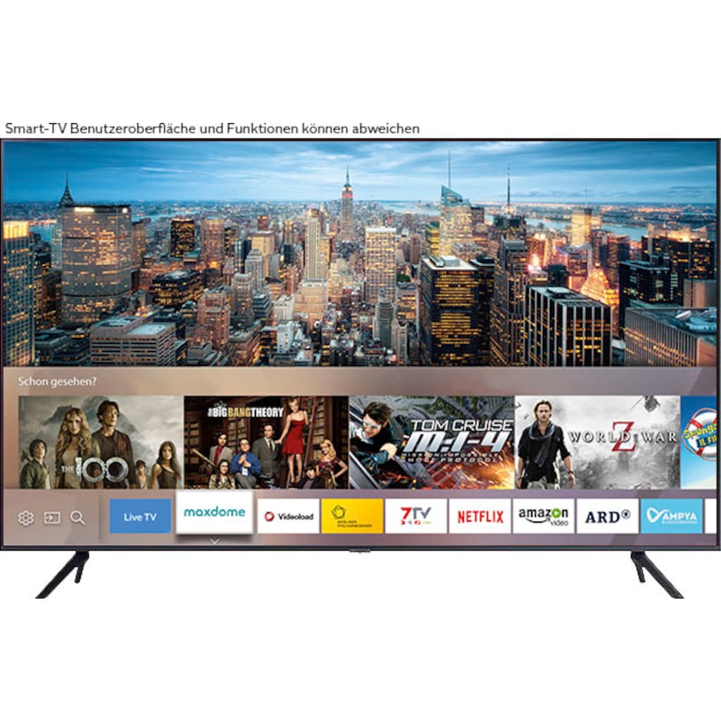 Samsung LED-Fernseher »GU55AU7199U«, 138 cm/55 Zoll, 4K Ultra HD, Smart-TV, HDR,Crystal Prozessor 4K,Q-Symphony,Contrast Enhancer