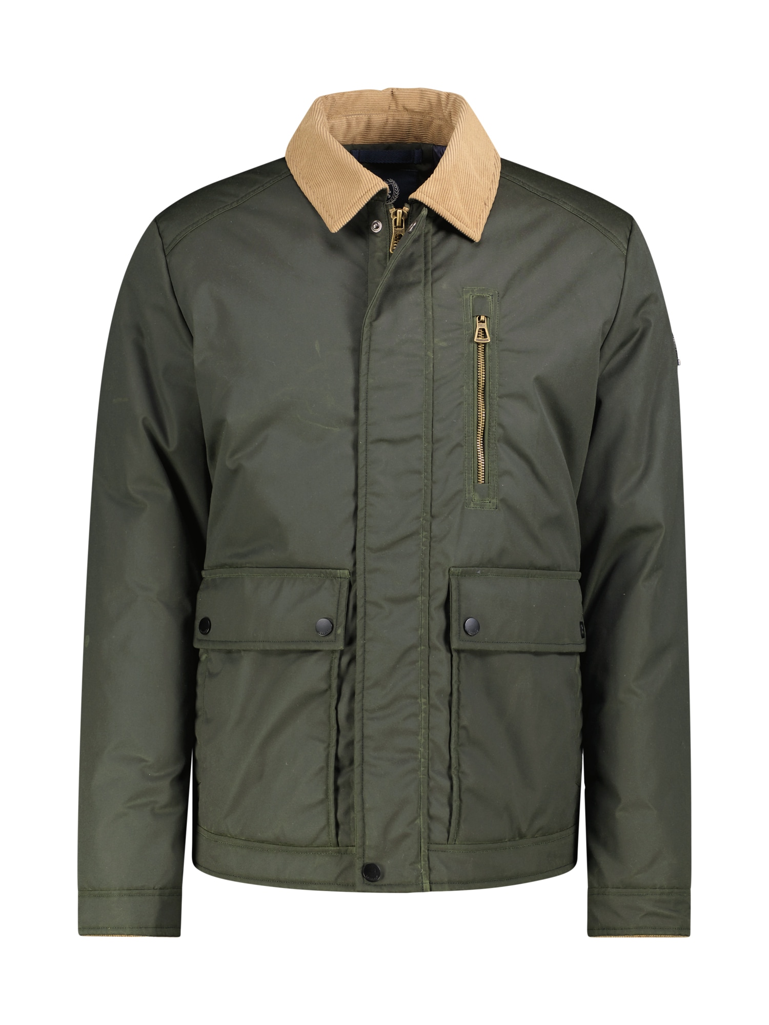 LERROS Blouson »Maskuliner Blouson aus hochwertiger, gewachster Baumwolle« ohne Kapuze
