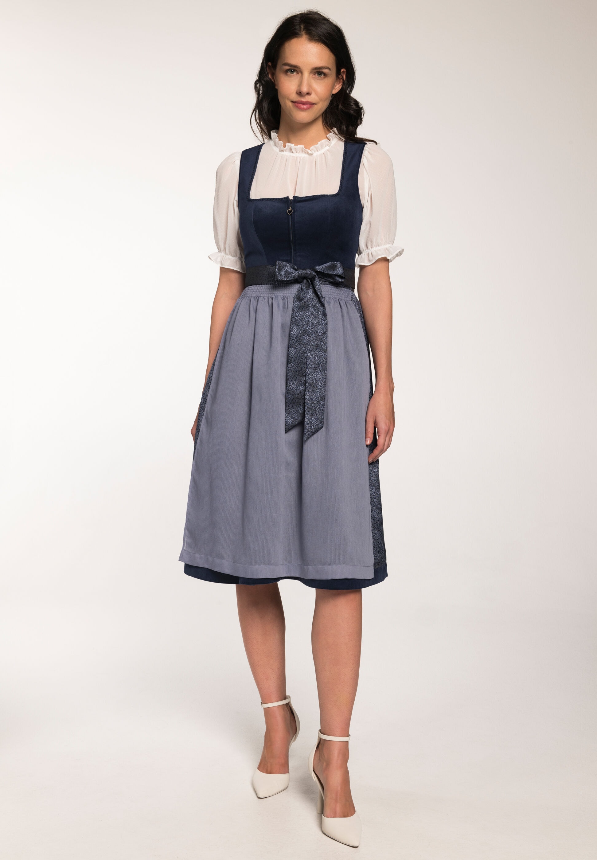 Spieth & Wensky Dirndl »Glada« Samtoberteil