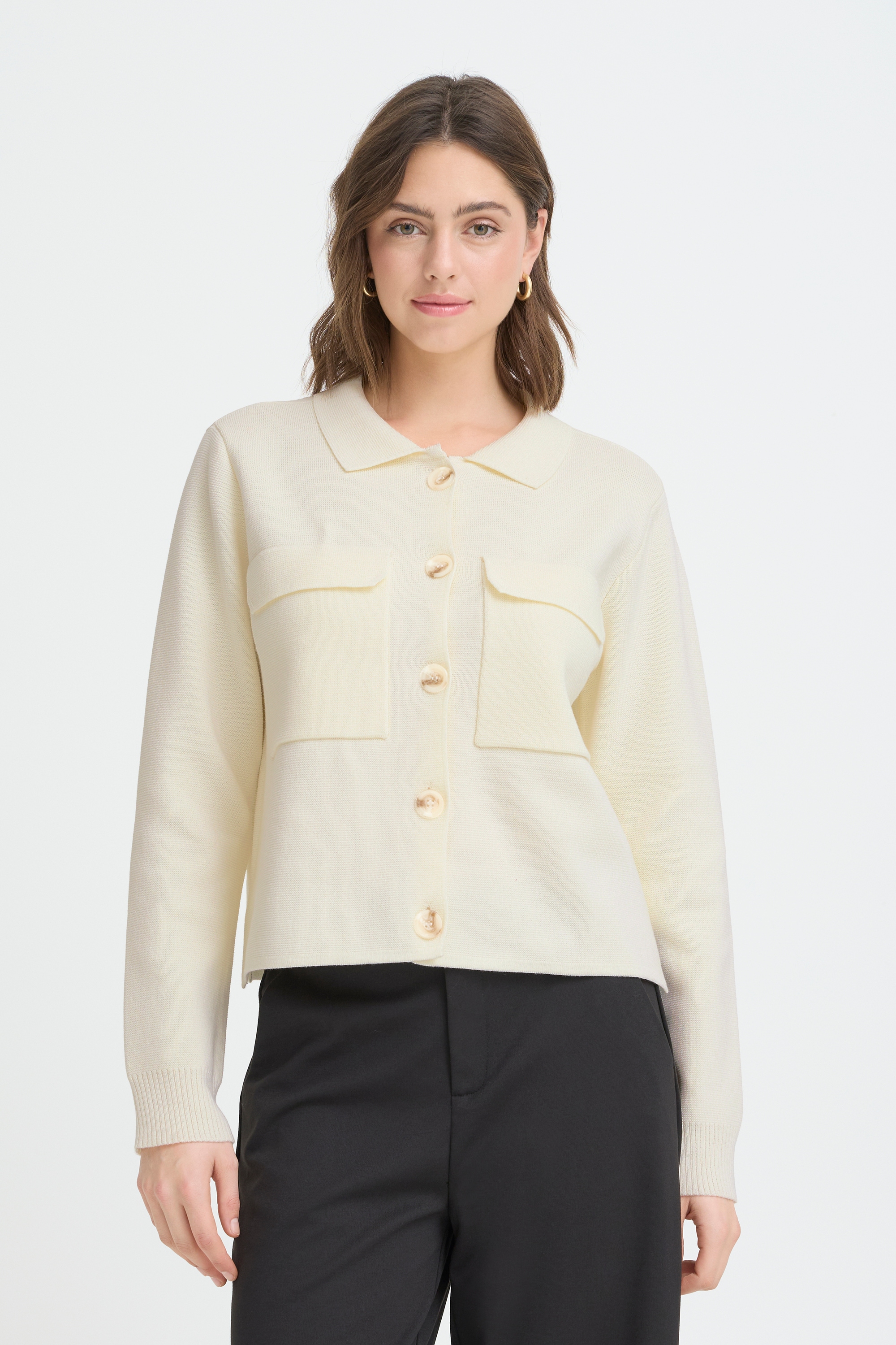 fransa Strickjacke »Strickjacke FRITA«