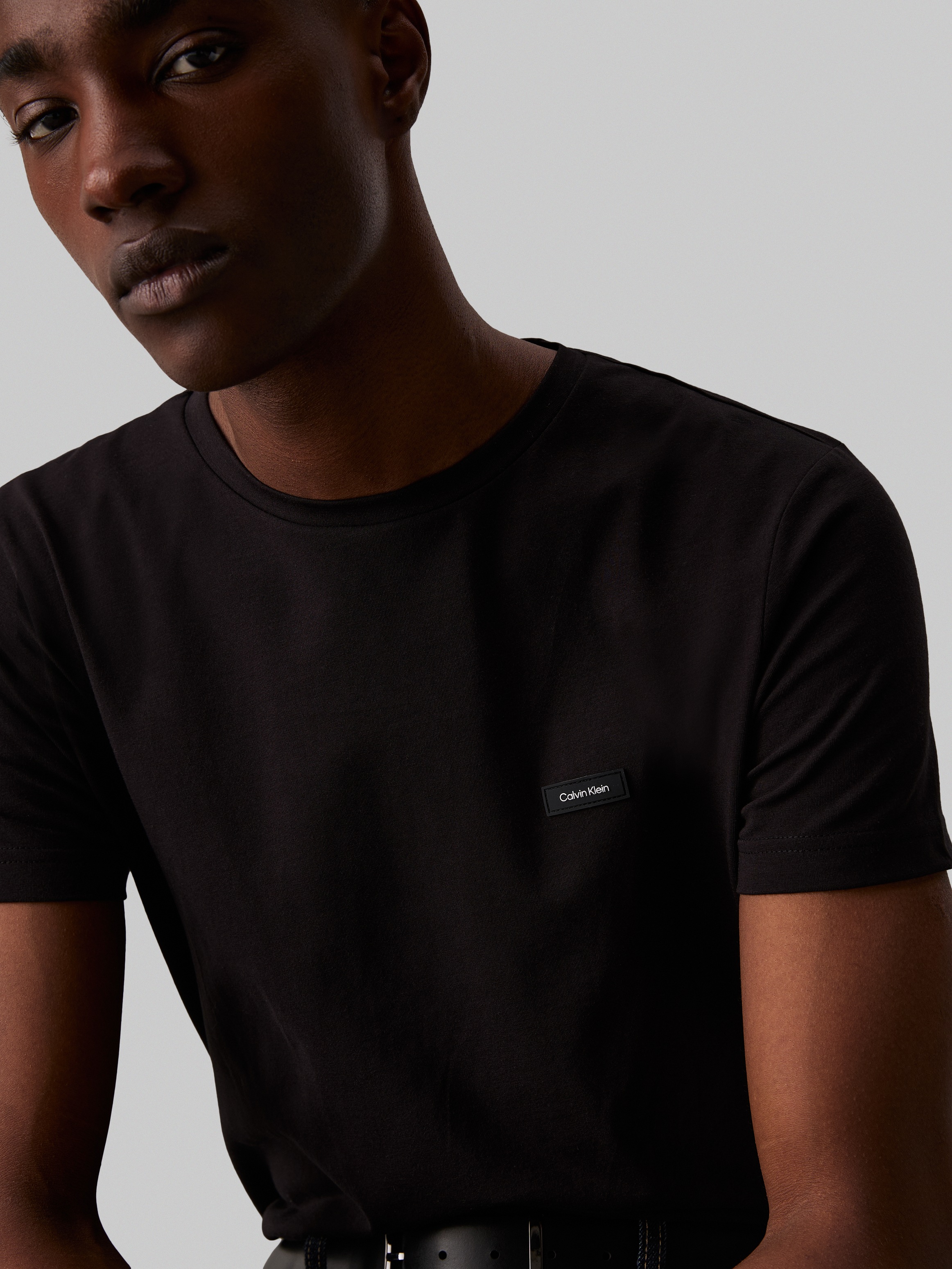 Calvin Klein T-Shirt »STRETCH SLIM FIT T-SHIRT«, mit Rundhalsausschnitt
