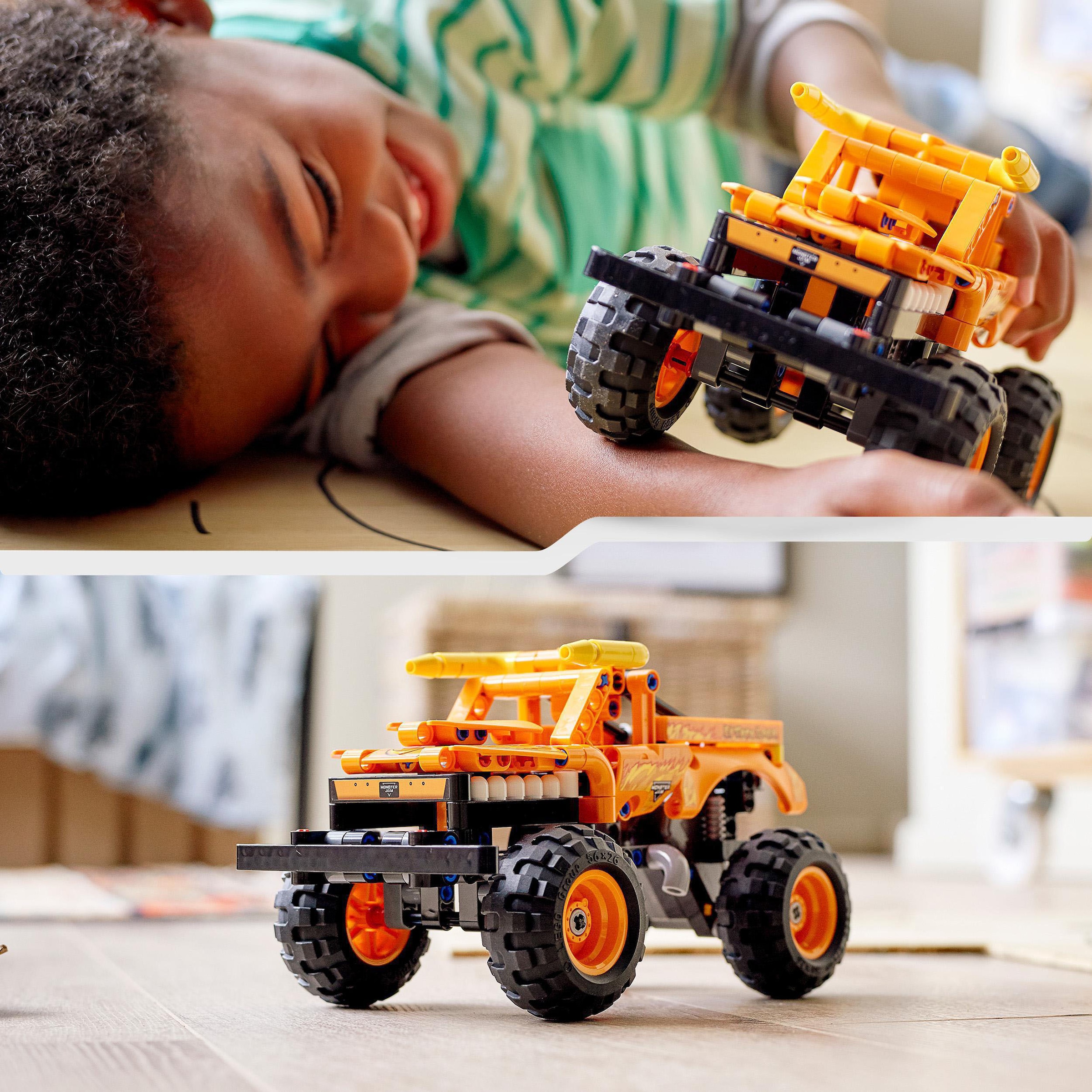 LEGO® Konstruktionsspielsteine »Monster Jam™ El Toro Loco™ (42135), LEGO® Technic 2in1«, (247 St.)