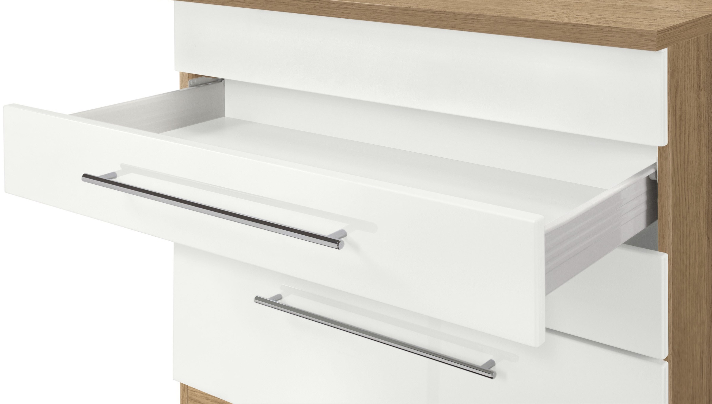 KOCHSTATION Küchenzeile »KS-Wien« Breite 420 cm, wahlweise mit E-Geräten