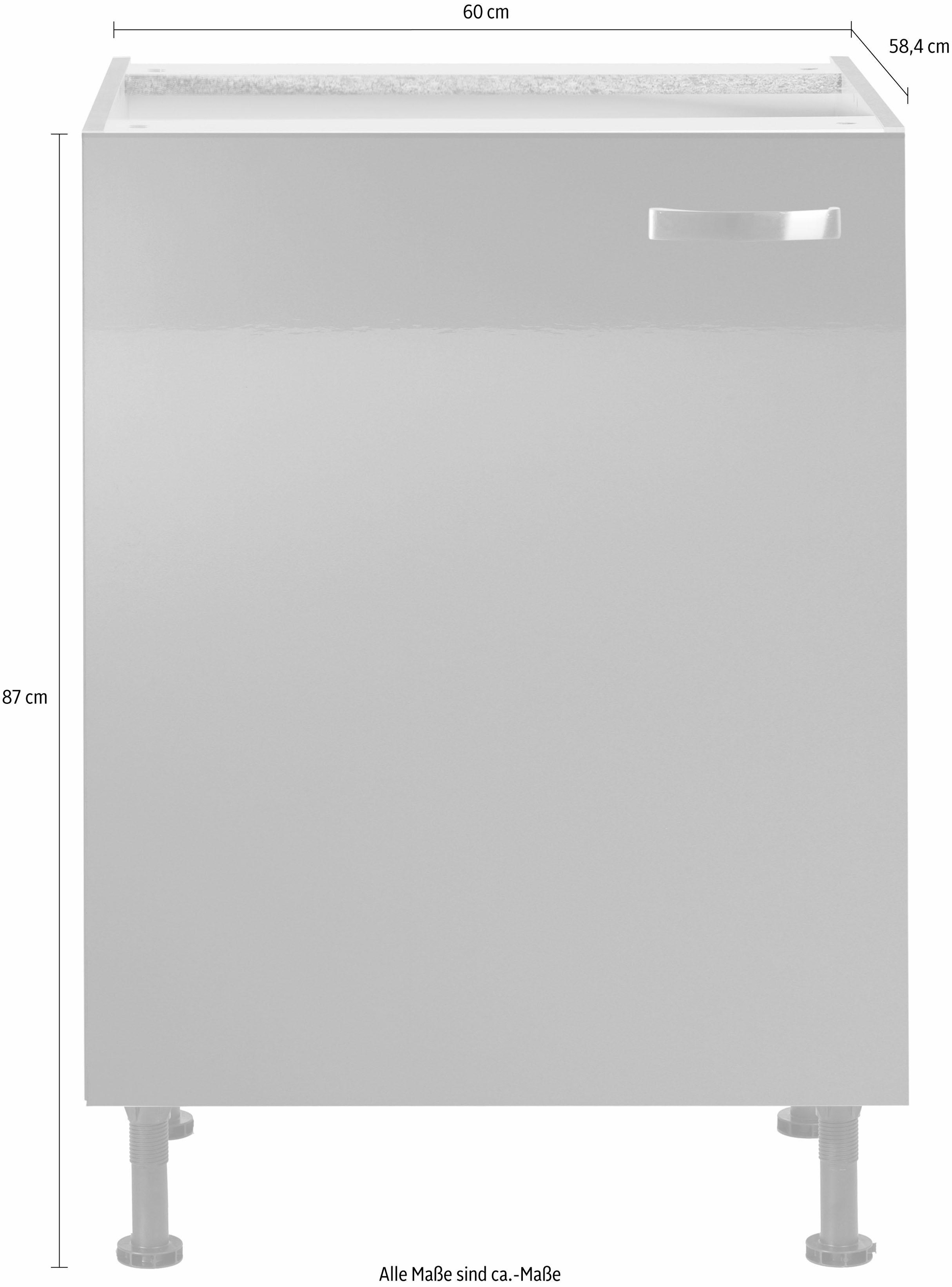 KOCHSTATION Unterschrank »KS-Cara« Breite 60 cm