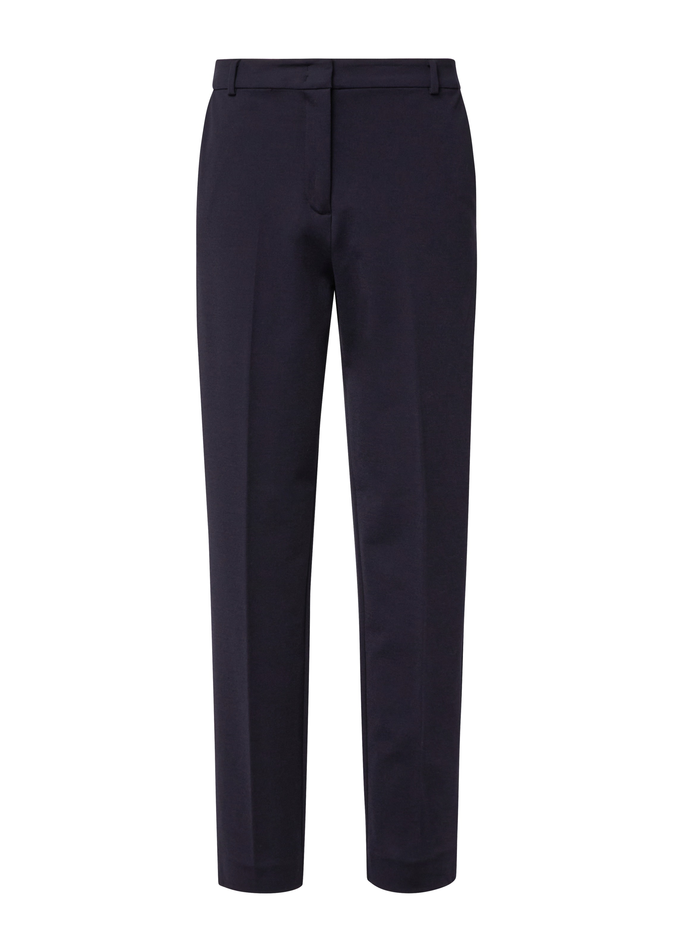 Comma Stoffhose  mit Bundfalte und Viskose-Stretch