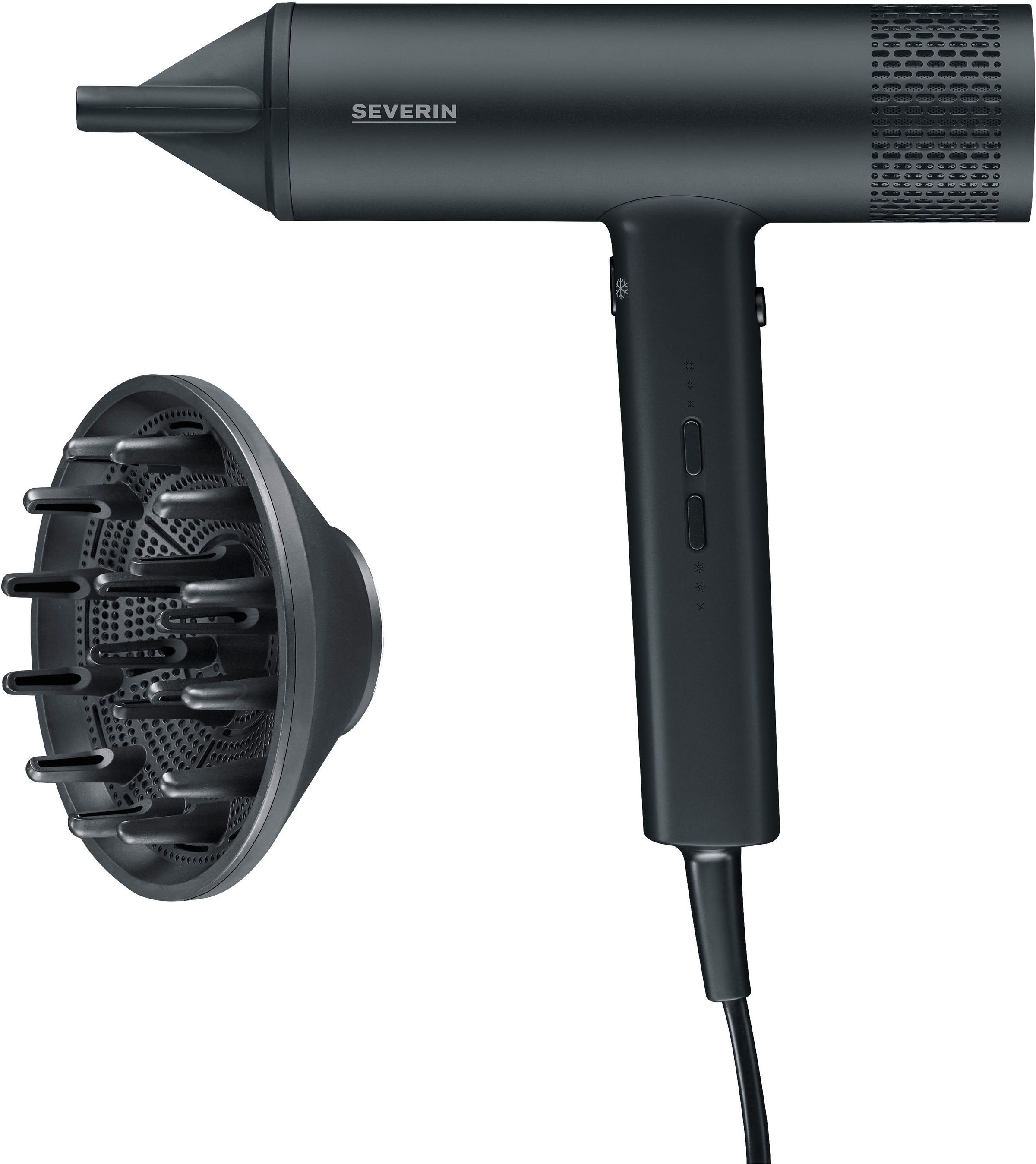 Severin Haartrockner »HT 0170 S-Style „Speed Pro“«, 2000 W, 2 Aufsätze, für ein individuelles Styling-Erlebnis