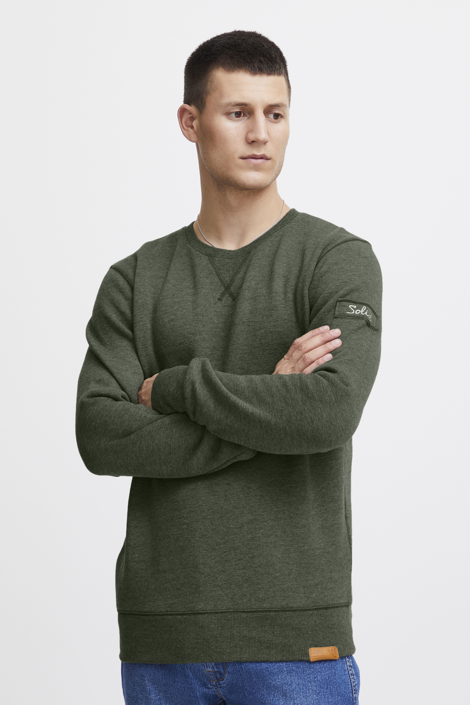 !Solid Longpullover »Sweatshirt SDTrip«