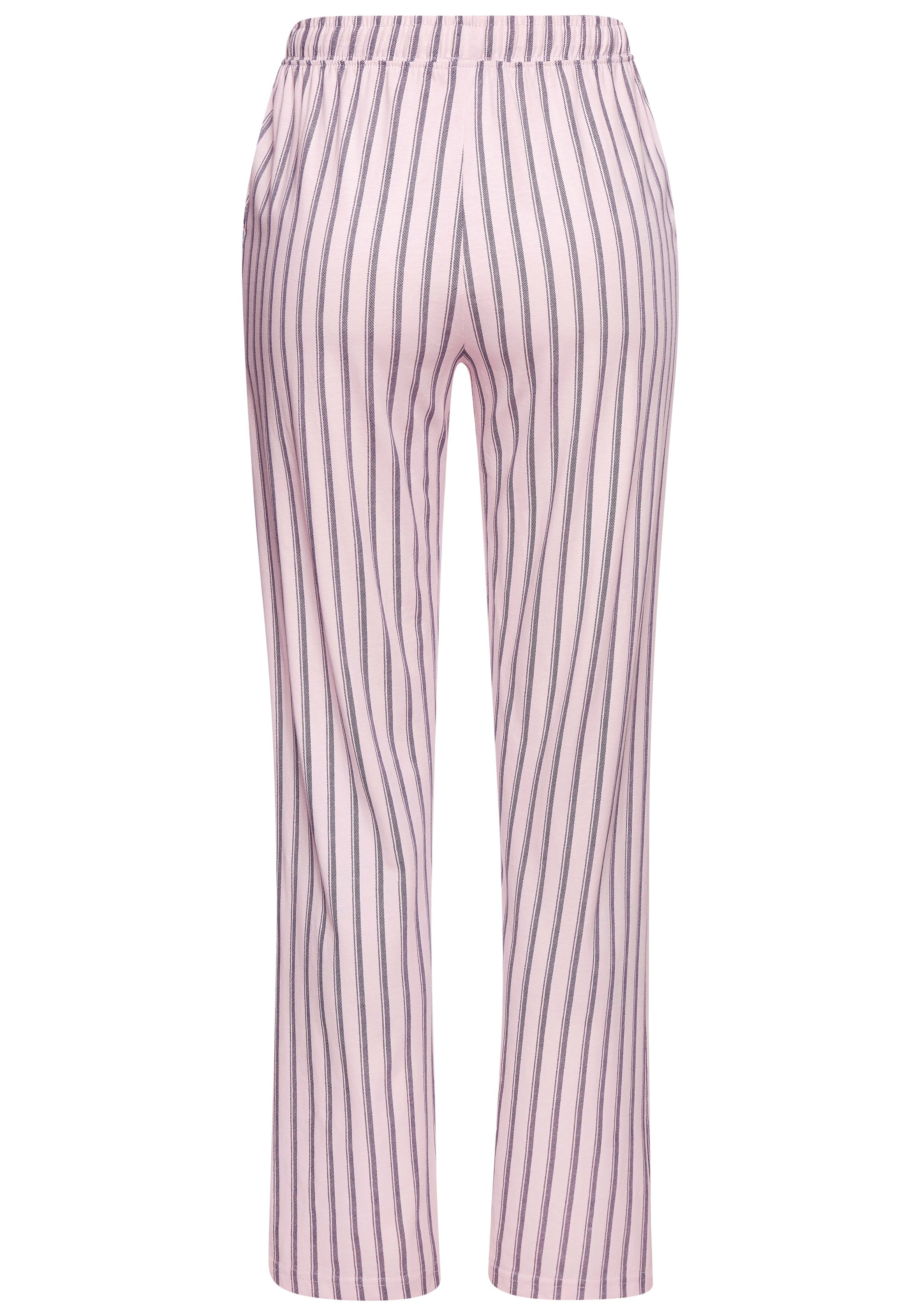 Vivance Dreams Pyjamahose, (Packung, 2 tlg.), Mit Streifen und Karos