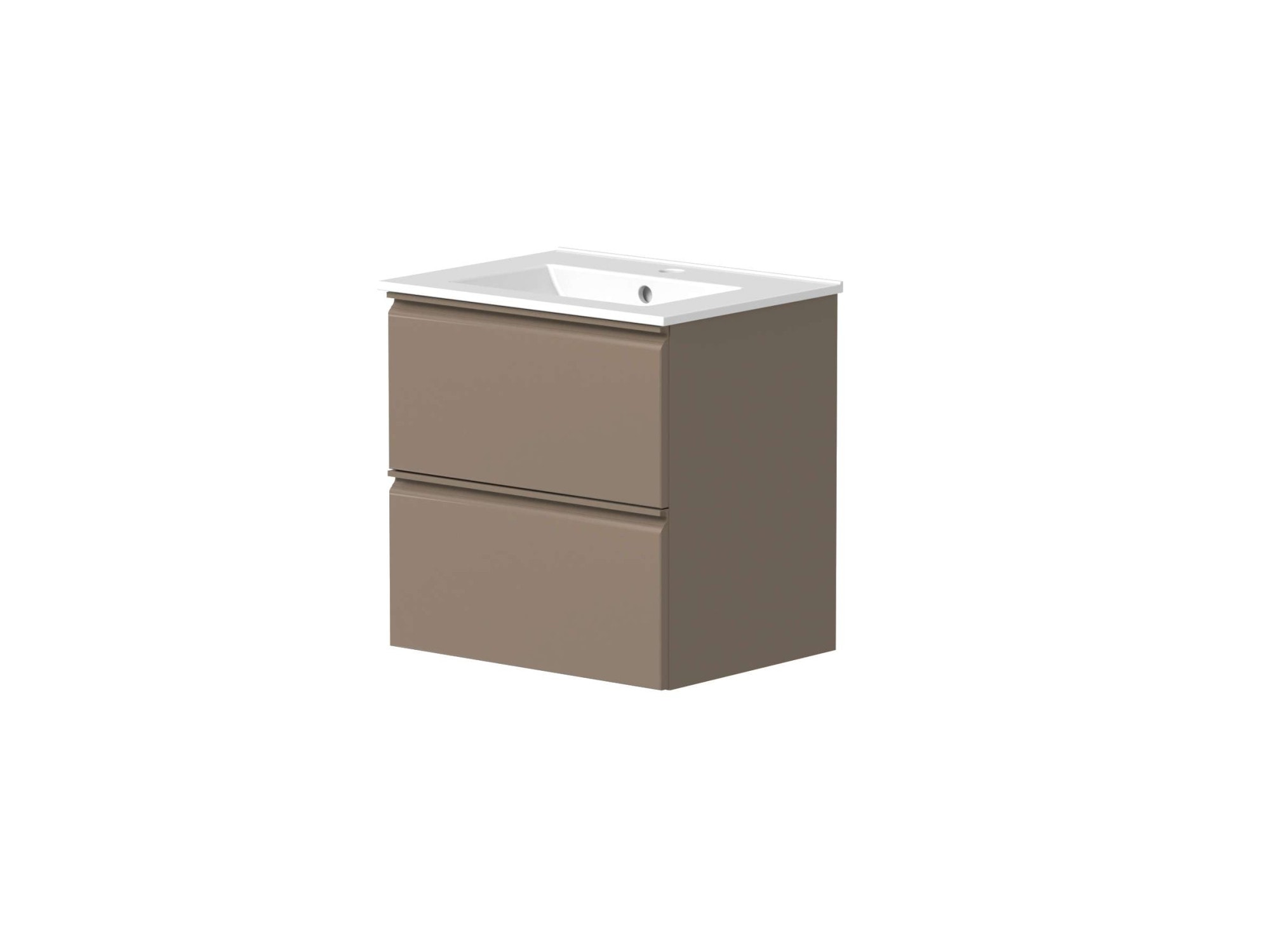 welltime Waschtisch »Cosmos in verschiedenen Ausführungen inkl. Waschbecken« Badmöbel, Waschplatz  mit 2 Schubladen, Soft-Close-Funktion, FSC®