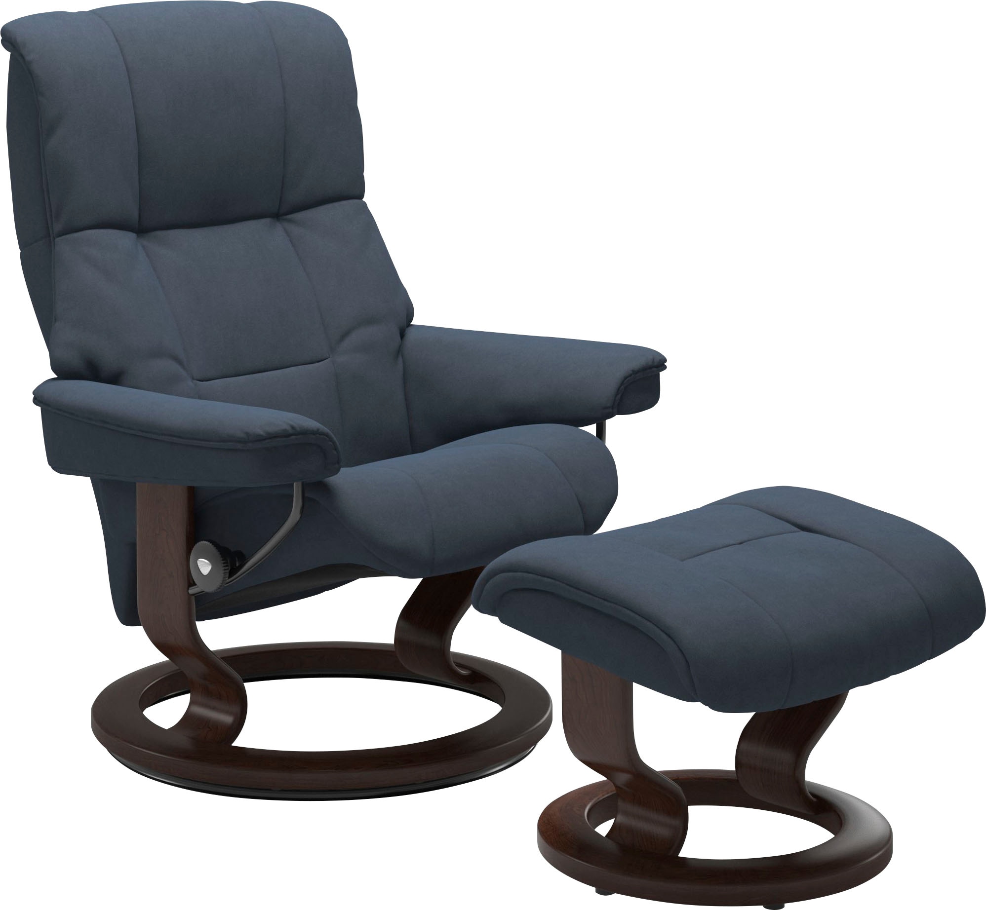 Stressless® Relaxsessel »Mayfair« Relaxsessel mit Hocker,  mit Classic Base, Gestell Braun