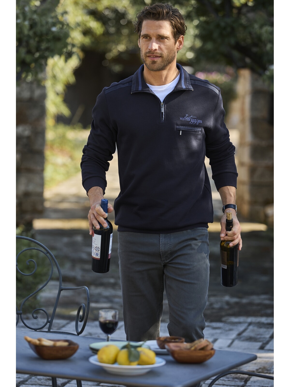 Babista Sweatshirt »Sweatshirt BOSTONI«, (1 tlg.), mit hohem Kragen