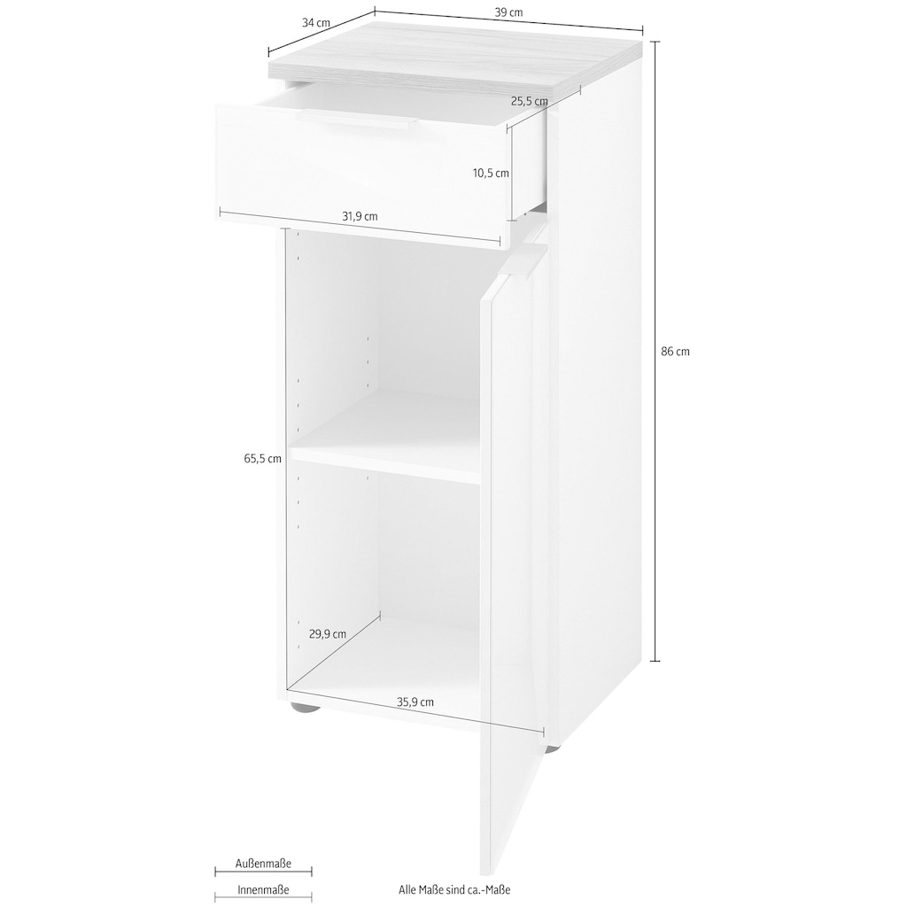 GERMANIA Unterschrank »Pescara«