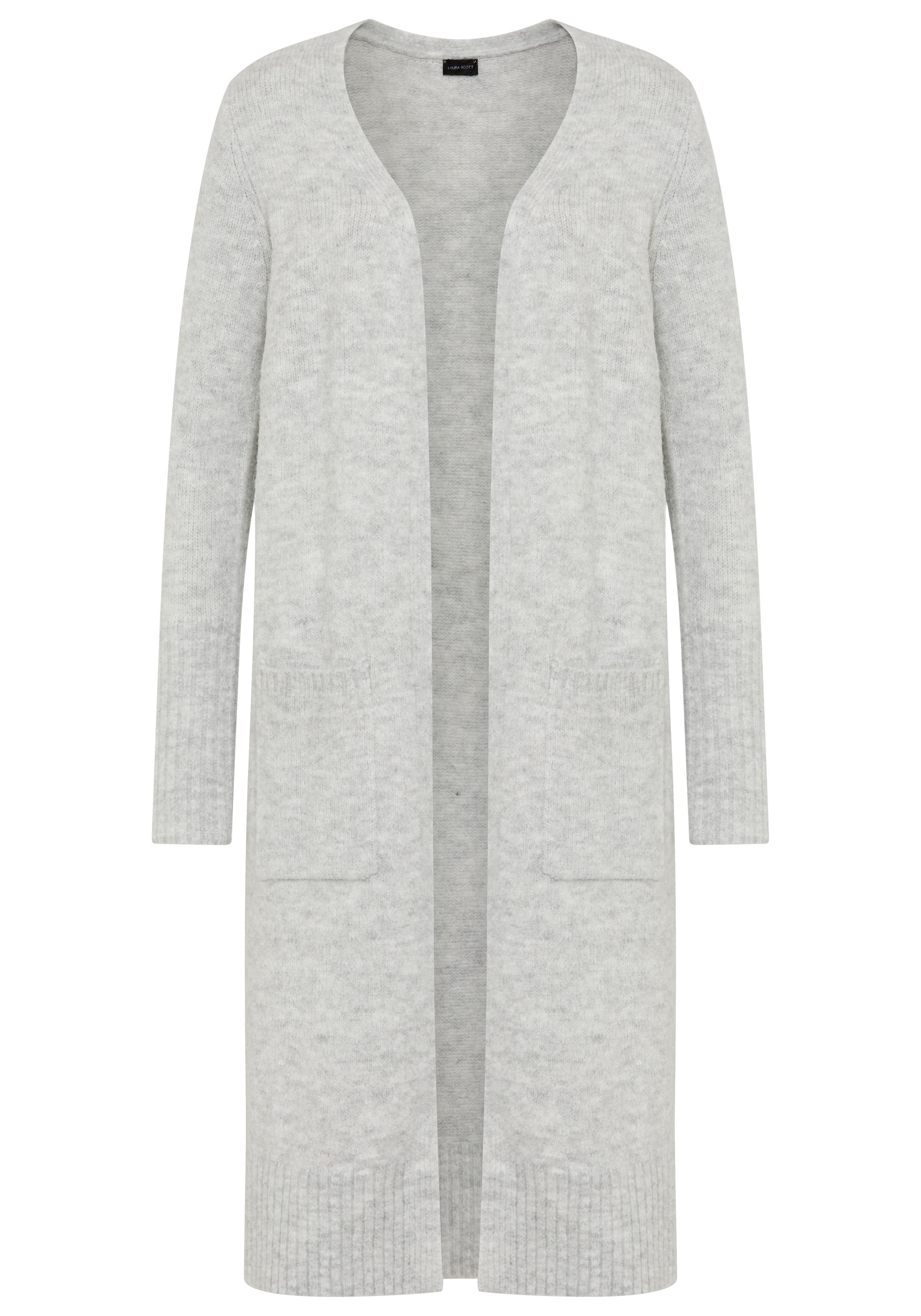Laura Scott Strickjacke mit lässigem, langem Schnitt und Taschen