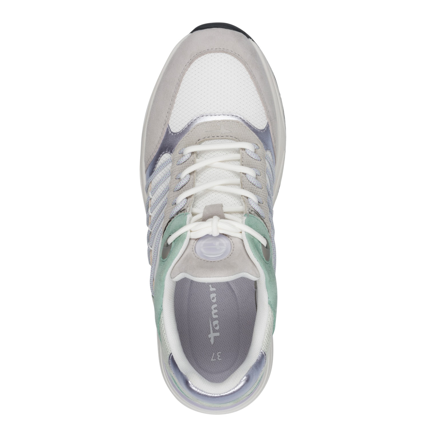 Tamaris Keilsneaker  , Freizeitschuh, Halbschuh, Schnürschuh mit gepolstertem Schaftrand