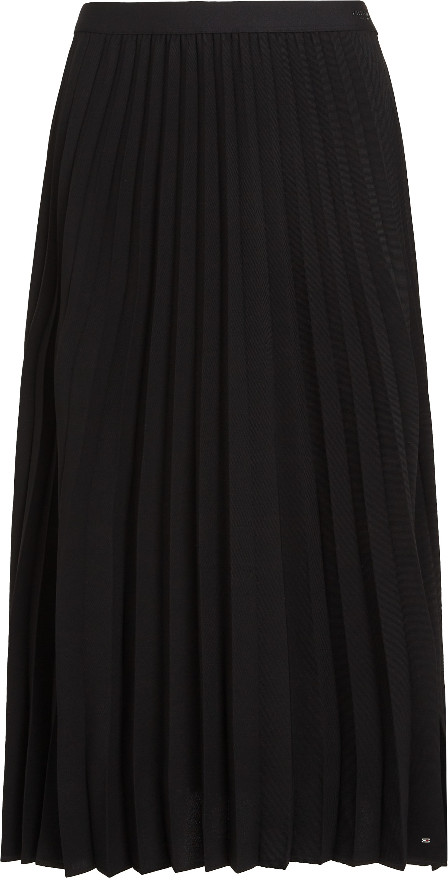 Tommy Hilfiger Plisseerock »FLUID PLEATED PULL ON MIDI SKIRT«, mit rundum Falten