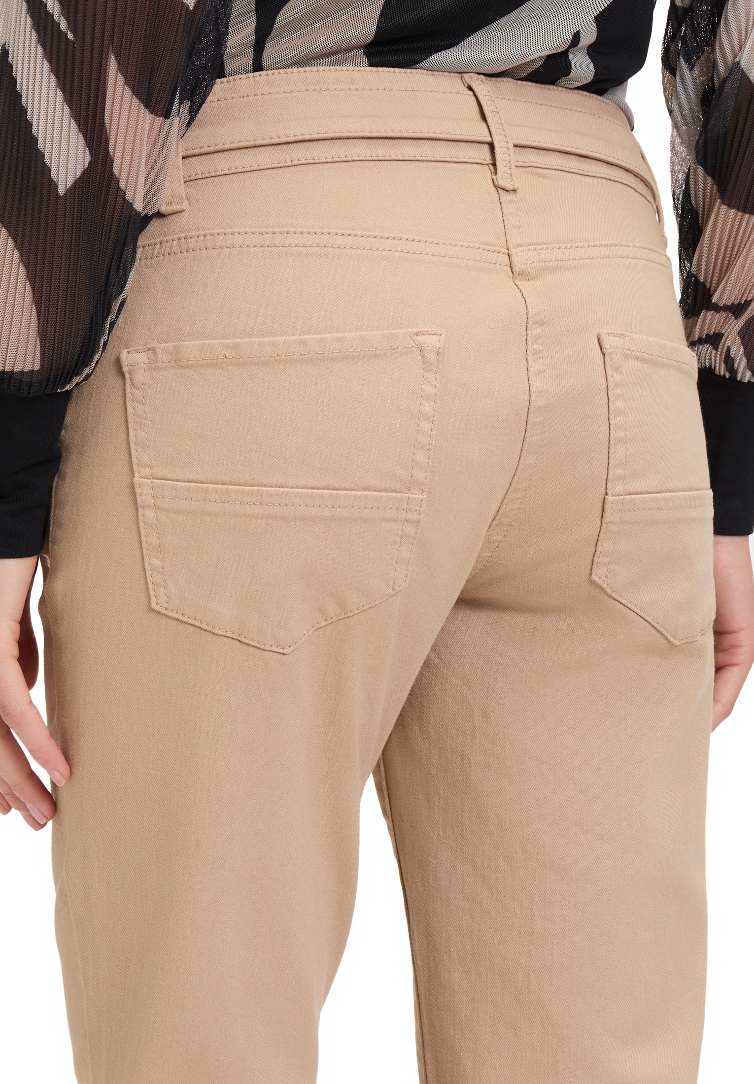Betty Barclay Bootcuthose »Flared Cut-Jeans mit Gürtel«