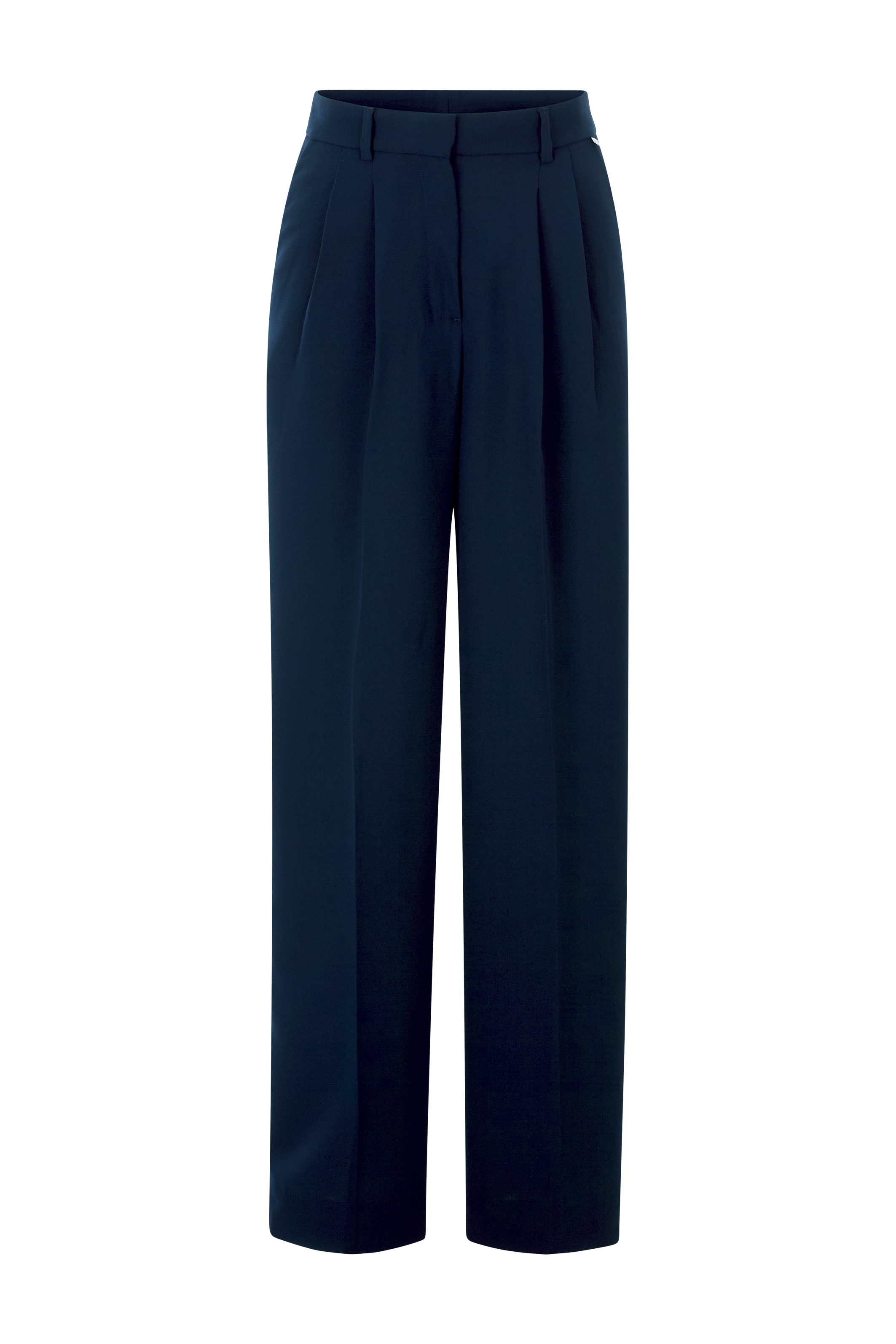 RICHROYAL Bügelfaltenhose, Mit Markenlabel über der Tasche