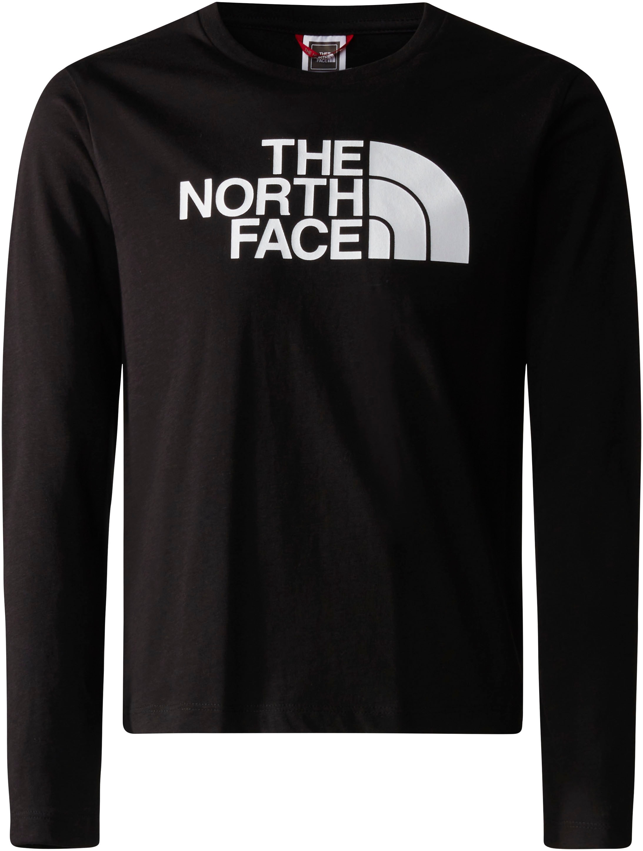The North Face Langarmshirt »TEEN Long Sleeve EASY TEE - für Kinder«, aus weicher, atmungsaktiver Baumwolle