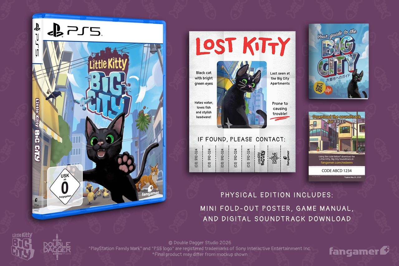 Fangamer Spielesoftware »Little Kitty, Big City« PlayStation 5