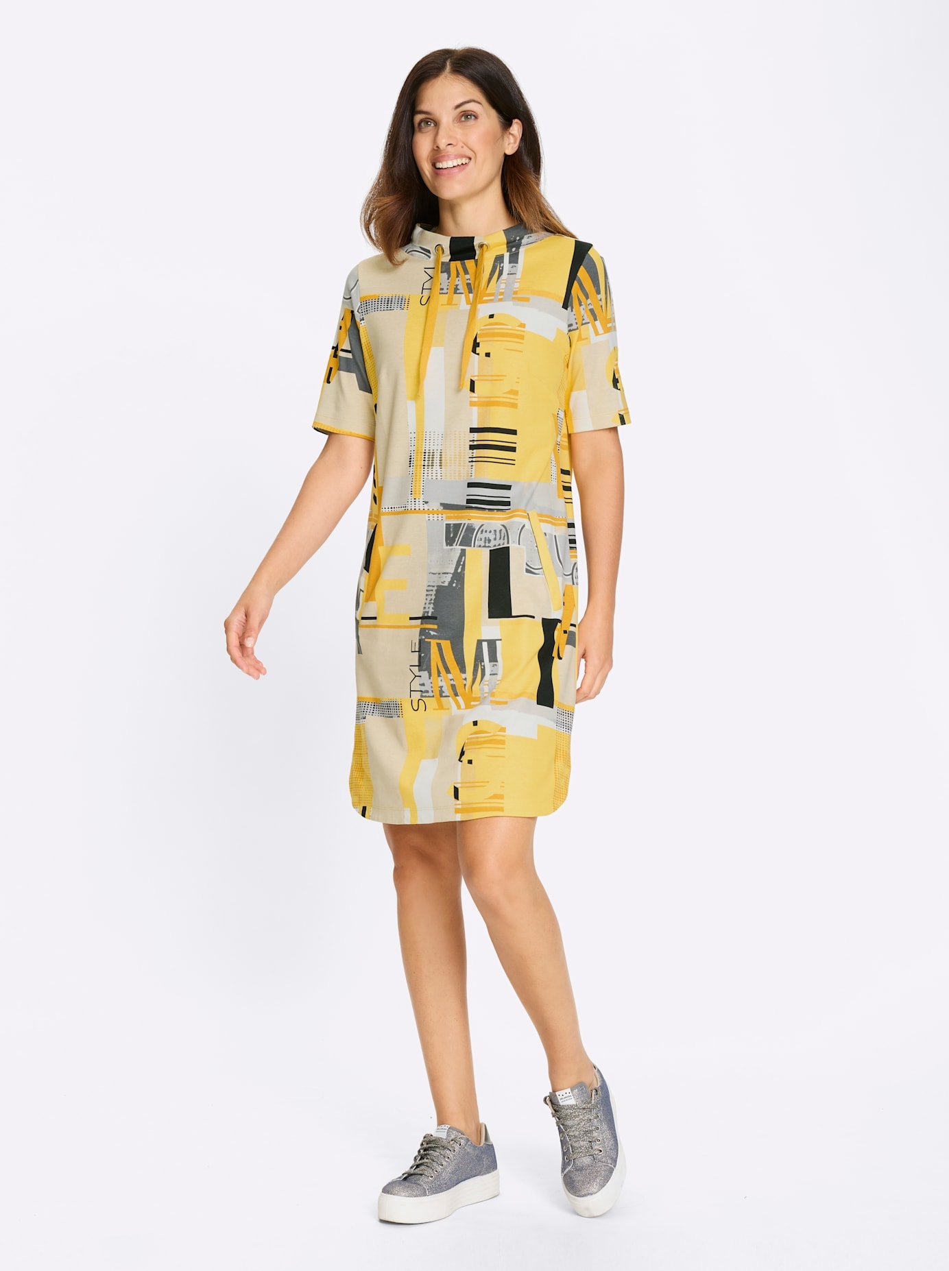 Classic Basics Sweatkleid »Jersey-Kleid« Eingrifftaschen