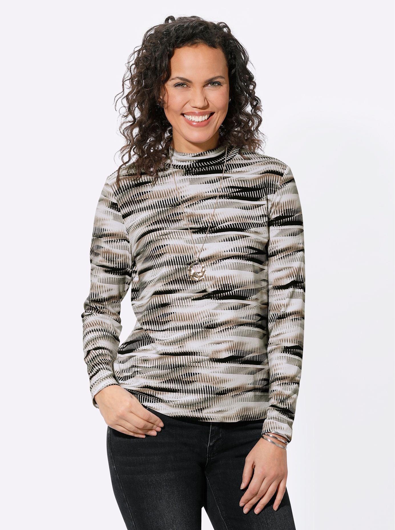 Casual Looks Langarmshirt »Shirt«, (1 tlg.)