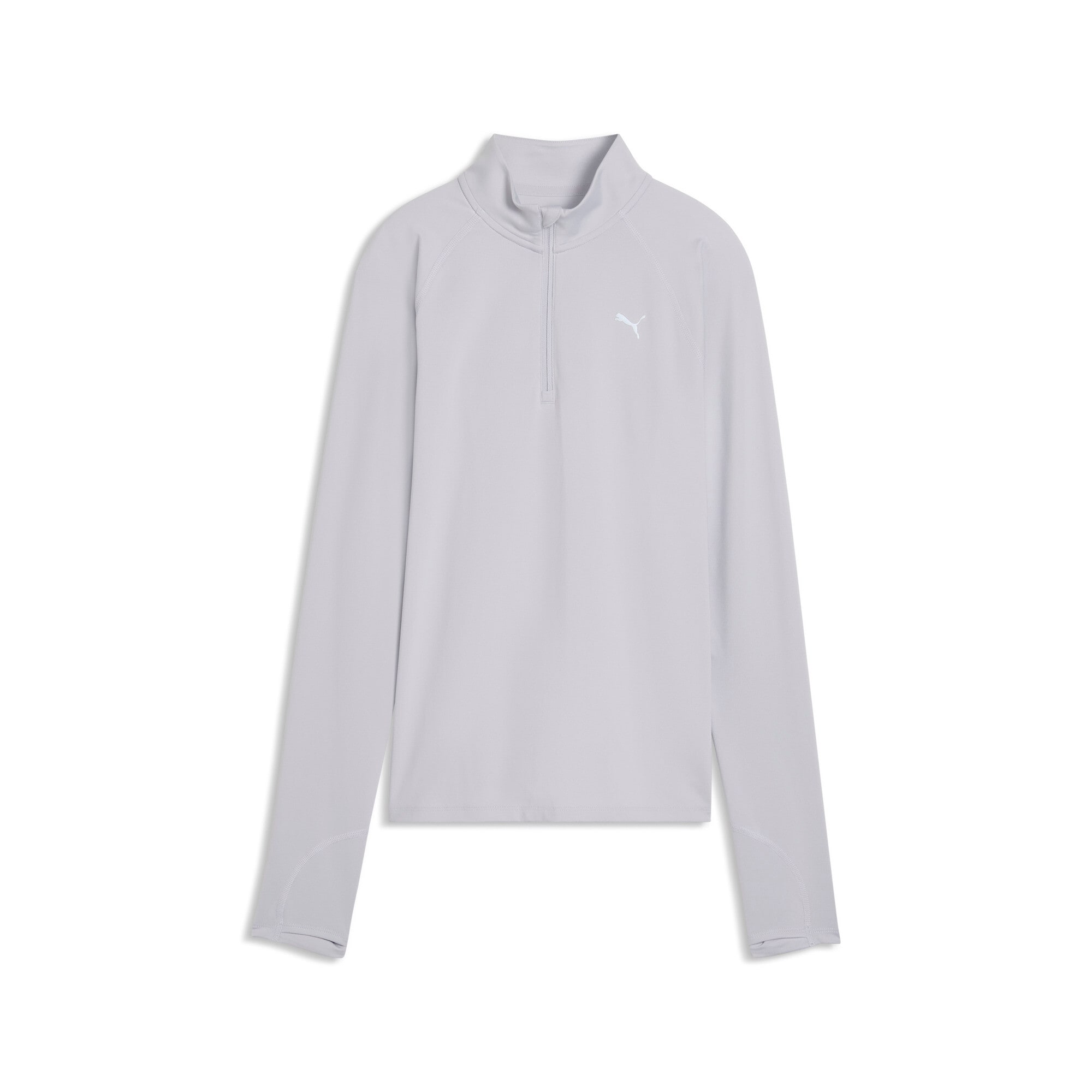 PUMA Laufshirt »W RUN VELOCITY CLOUDSPUN 14 ZIP« Regular Fit, 1/4 Zip Kragen, für Lauftraining, mit Flatlock-Nähten