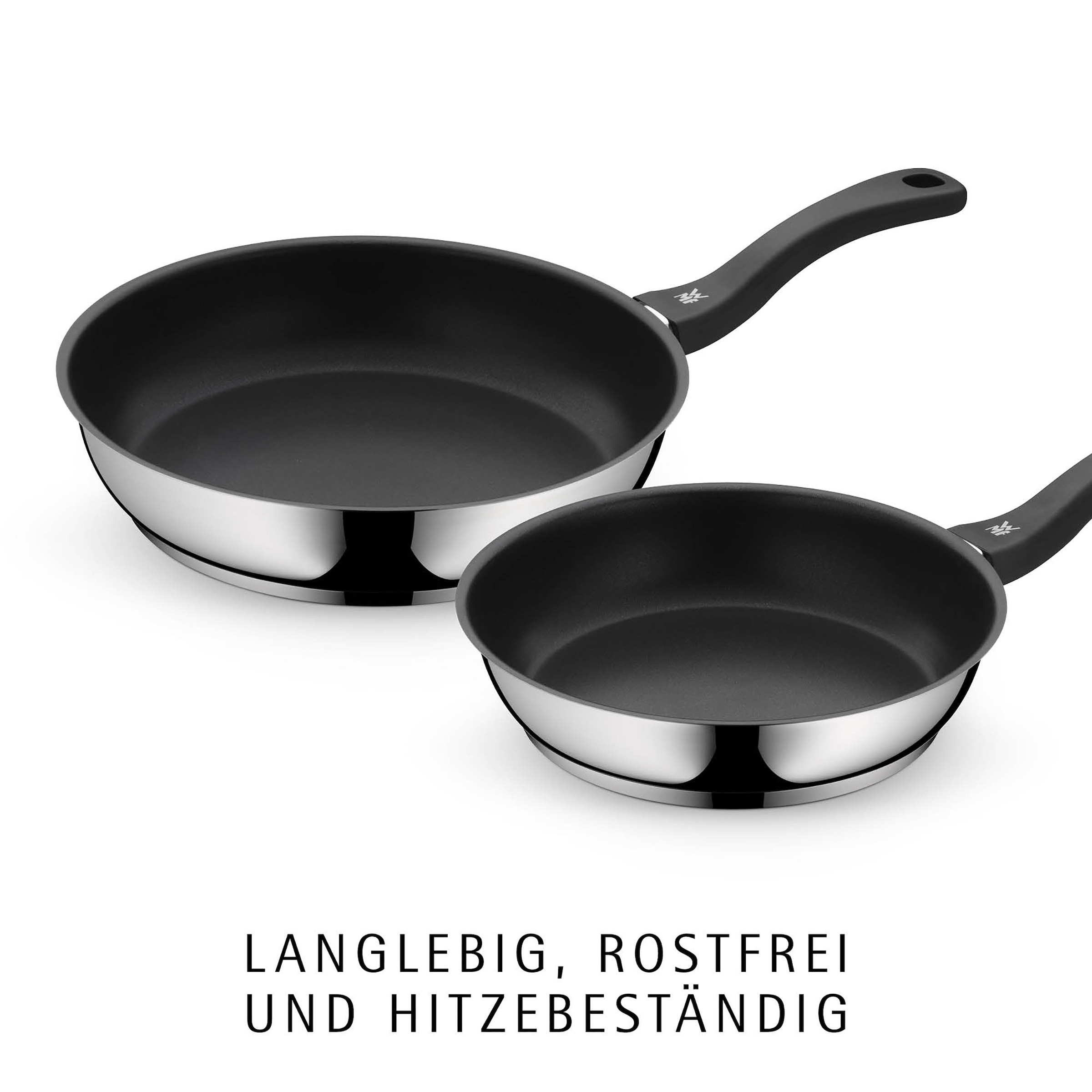 WMF Bratpfanne »Devil« Cromargan® Edelstahl Rostfrei 18/10 1 tlg. TransTherm®-Allherdboden, für alle Herdarten geeignet, Induktion
