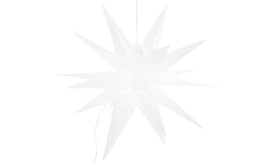 Home affaire LED Dekolicht »Verwall«, Dekohänger, mit Schneeflockendesign  und Timer, Höhe ca. 21 cm, 2er Set online bei OTTO