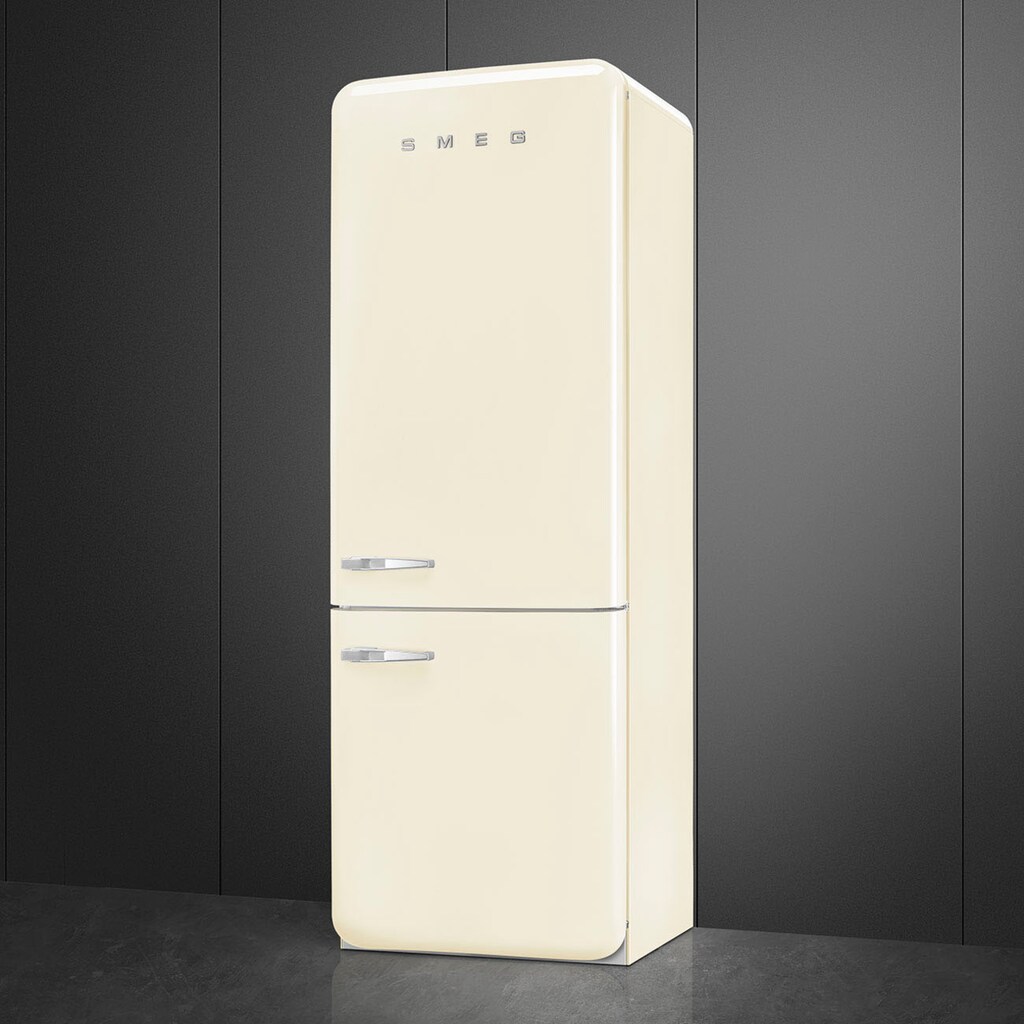 Smeg Kühl-/Gefrierkombination, FAB38RCR5, 205 cm hoch, 70,6 cm breit