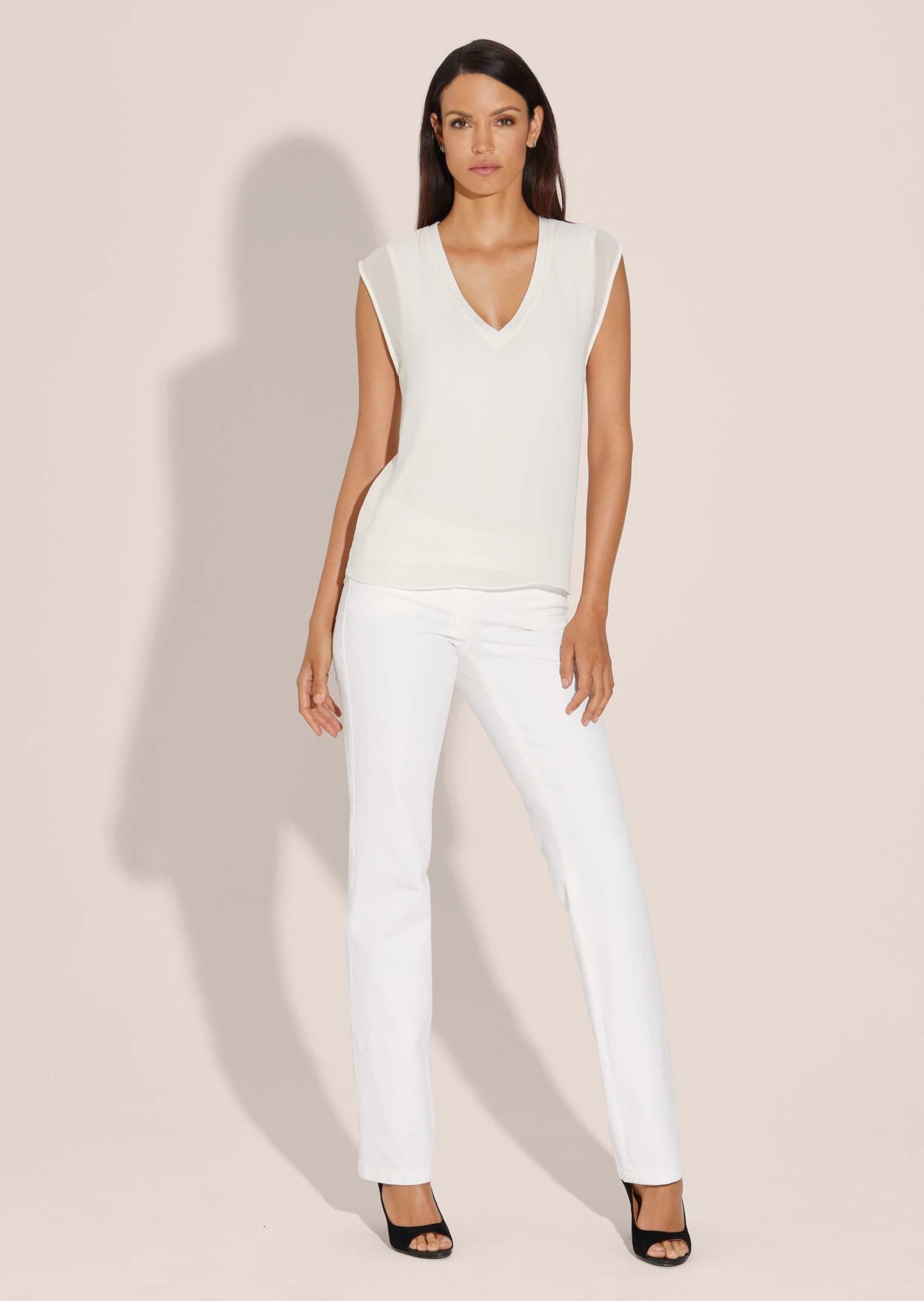 MADELEINE Blusentop »Blusentop Langes Blusentop im Layer-Look«