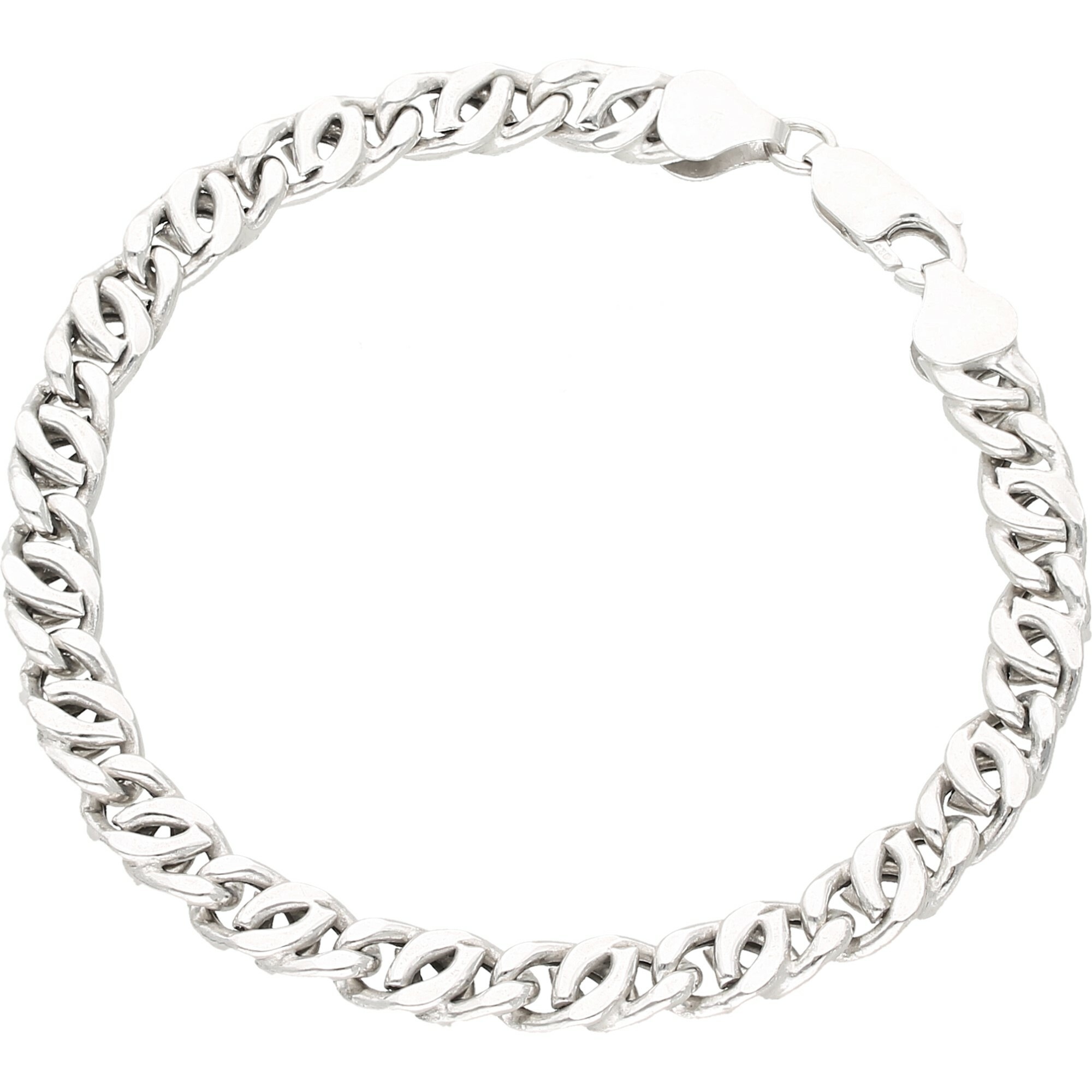 Armband »Armband rhodiniert, glanz, Silber 925«