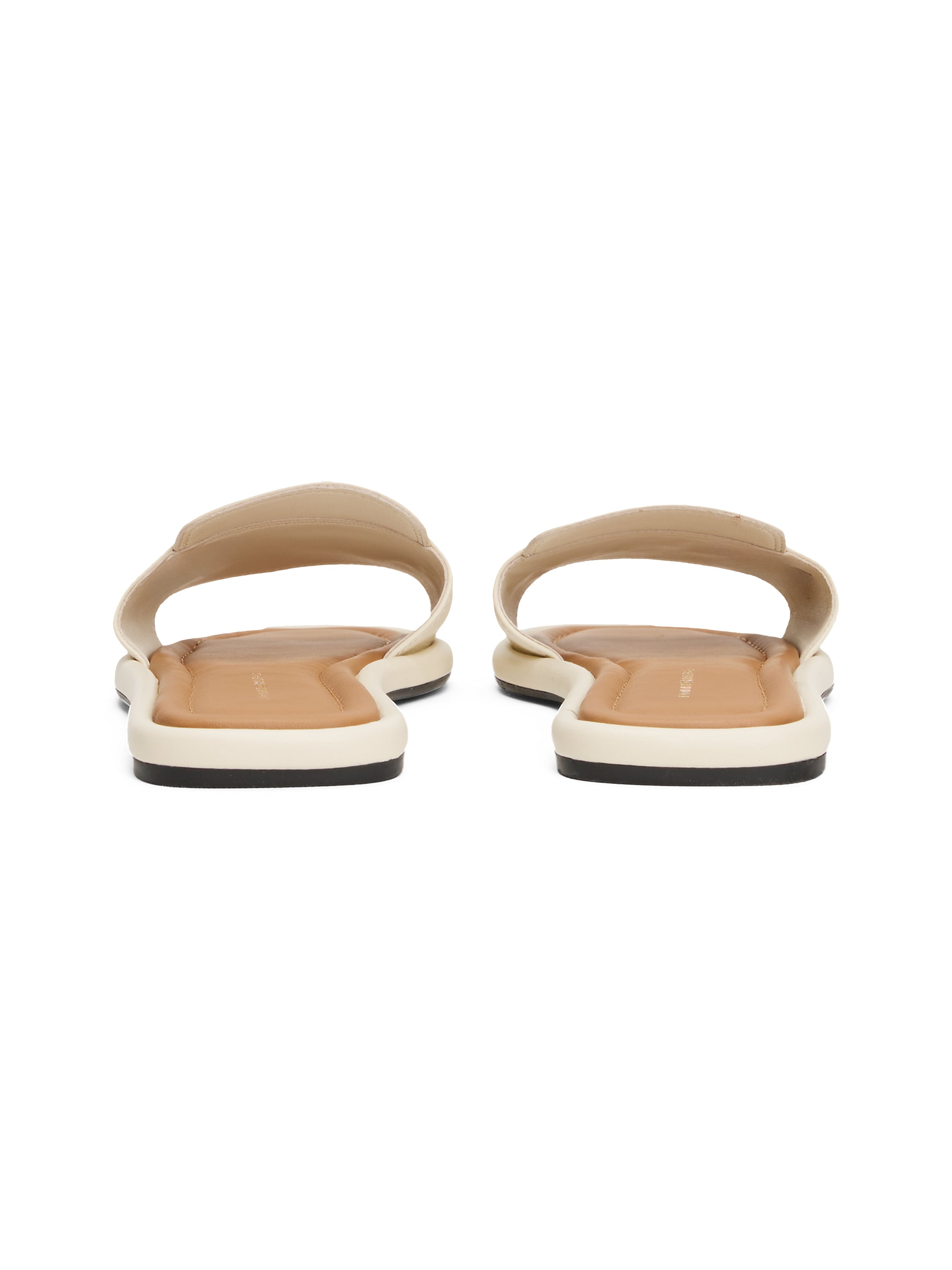 Tommy Hilfiger Pantolette »LEATHER HORSEBIT MULE«, Flats, Sommerschuh, Bequemschuh mit goldfarbener Zierspange