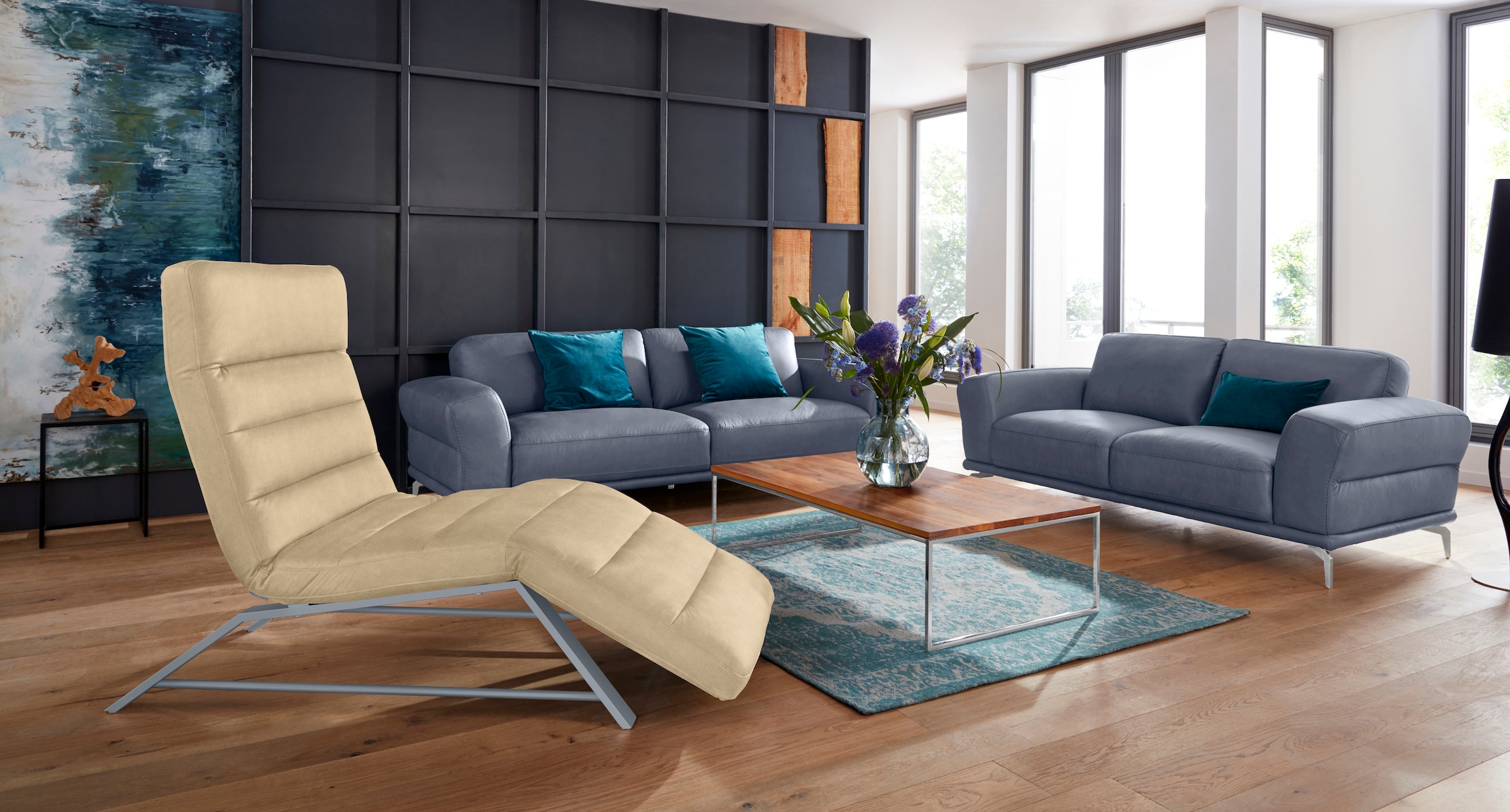 W.SCHILLIG Relaxliege »daily dreams« Funktionsliege wahlweise mit Motor, Gestell matt, Breite 75 cm